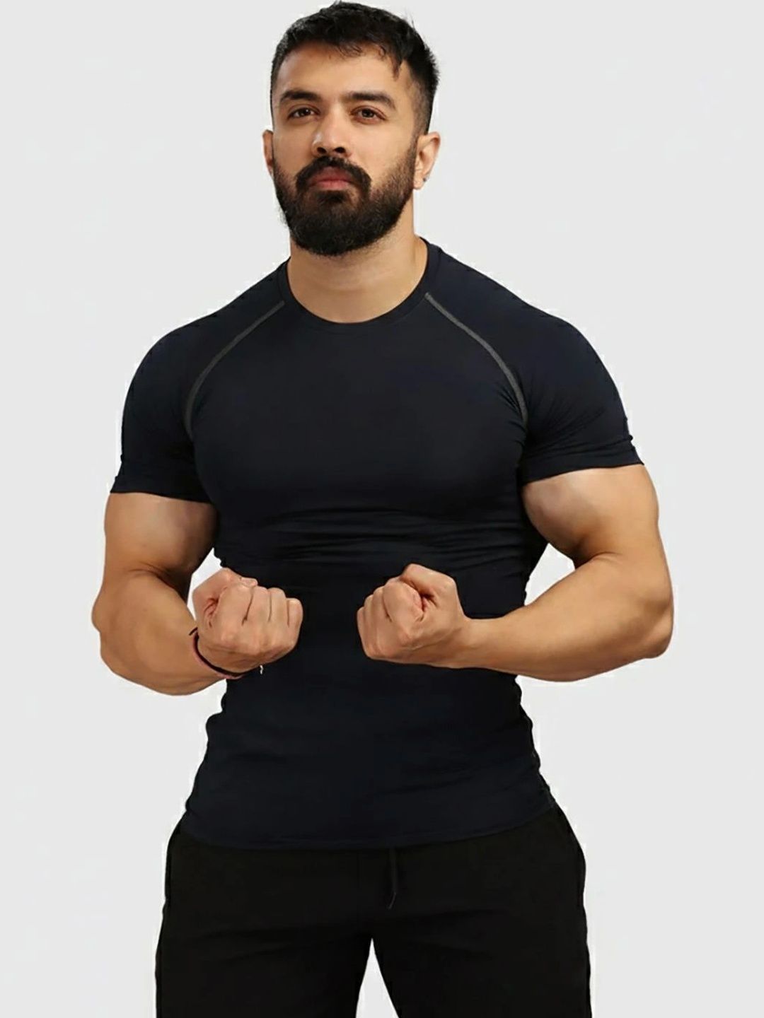 HERE&NOW Men Compression T-shirt