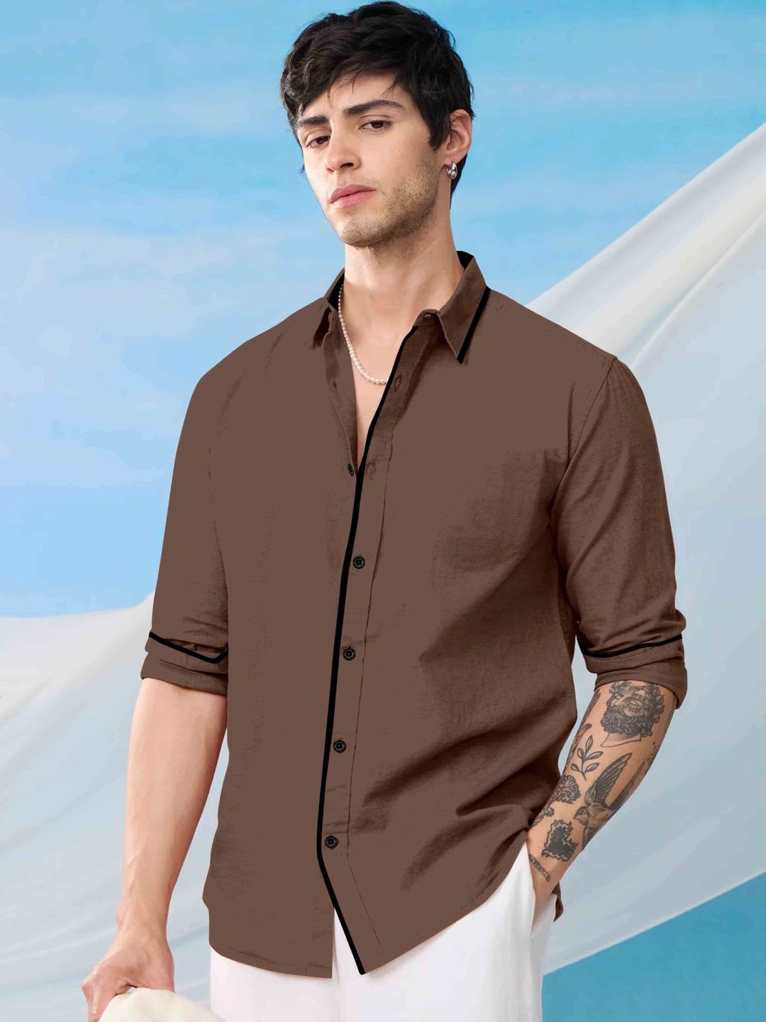 LADYTONE Men Casual Shirt