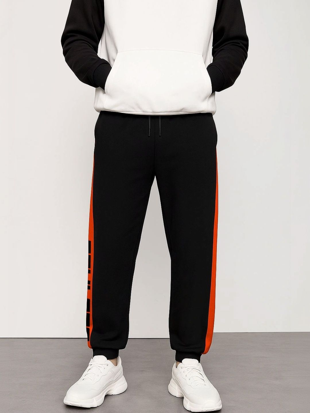 culish Men Regular Fit Brand Logo Training Joggers
