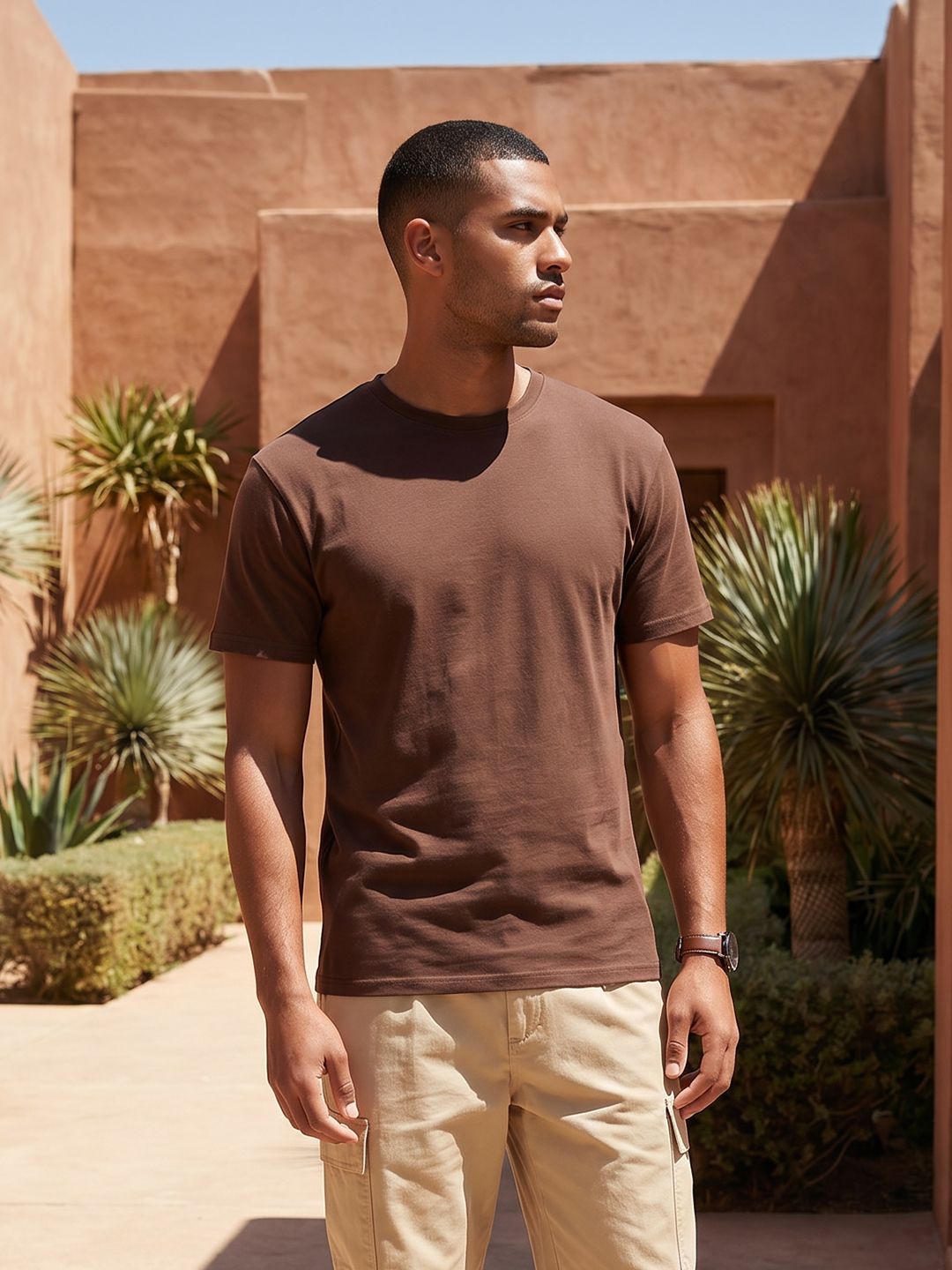 The Roadster Life Co. Round Neck T-Shirt