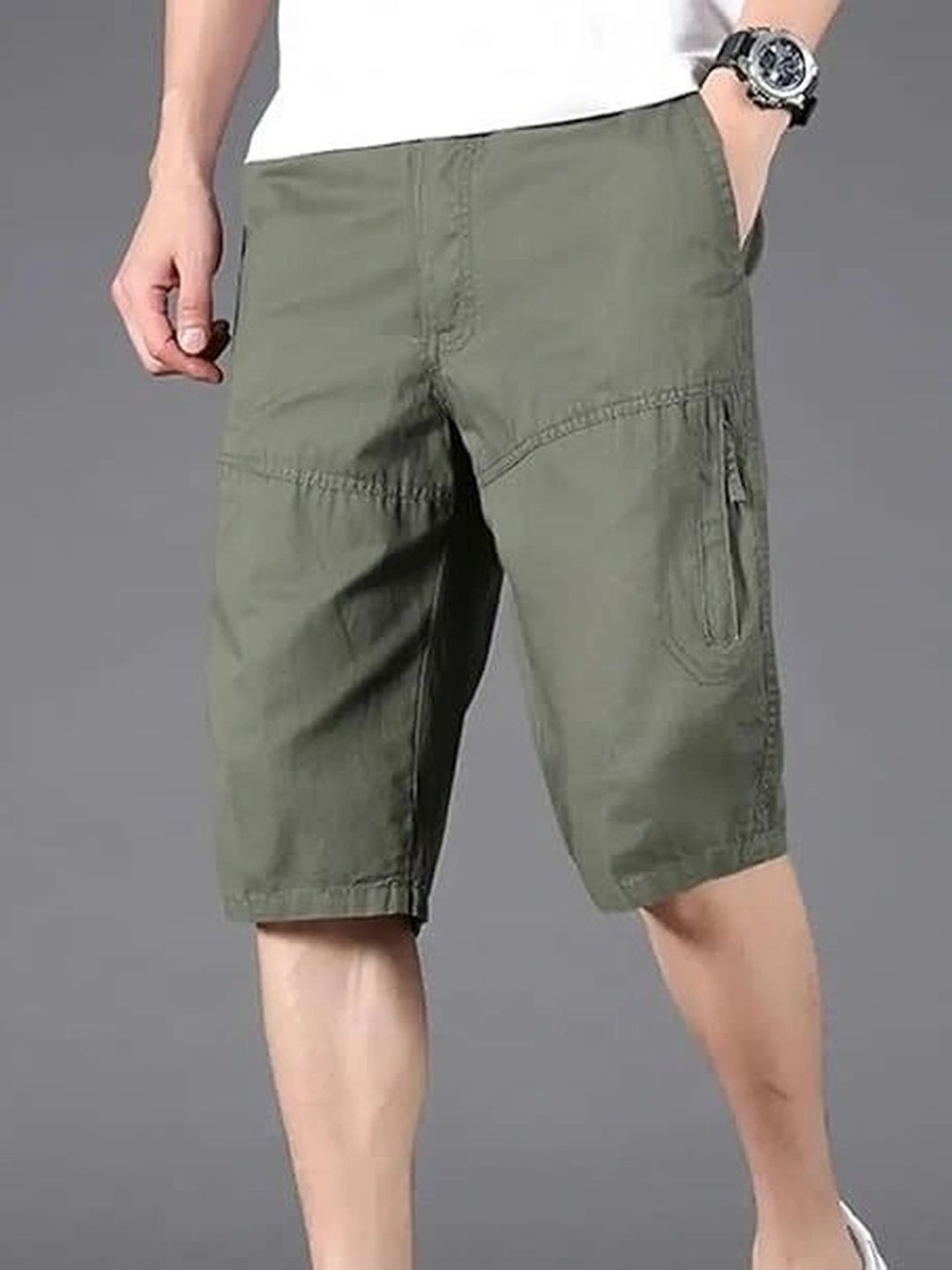 Arav Creation Arav Creation Men Regular Fit Rapid-Dry Cargos