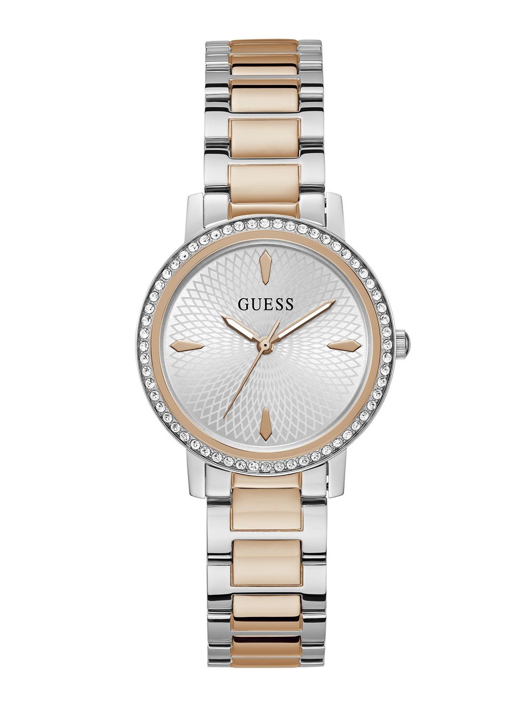 GUESS GUESS Round 34mm Silver Dial Analog Women Watch - U1405L3M