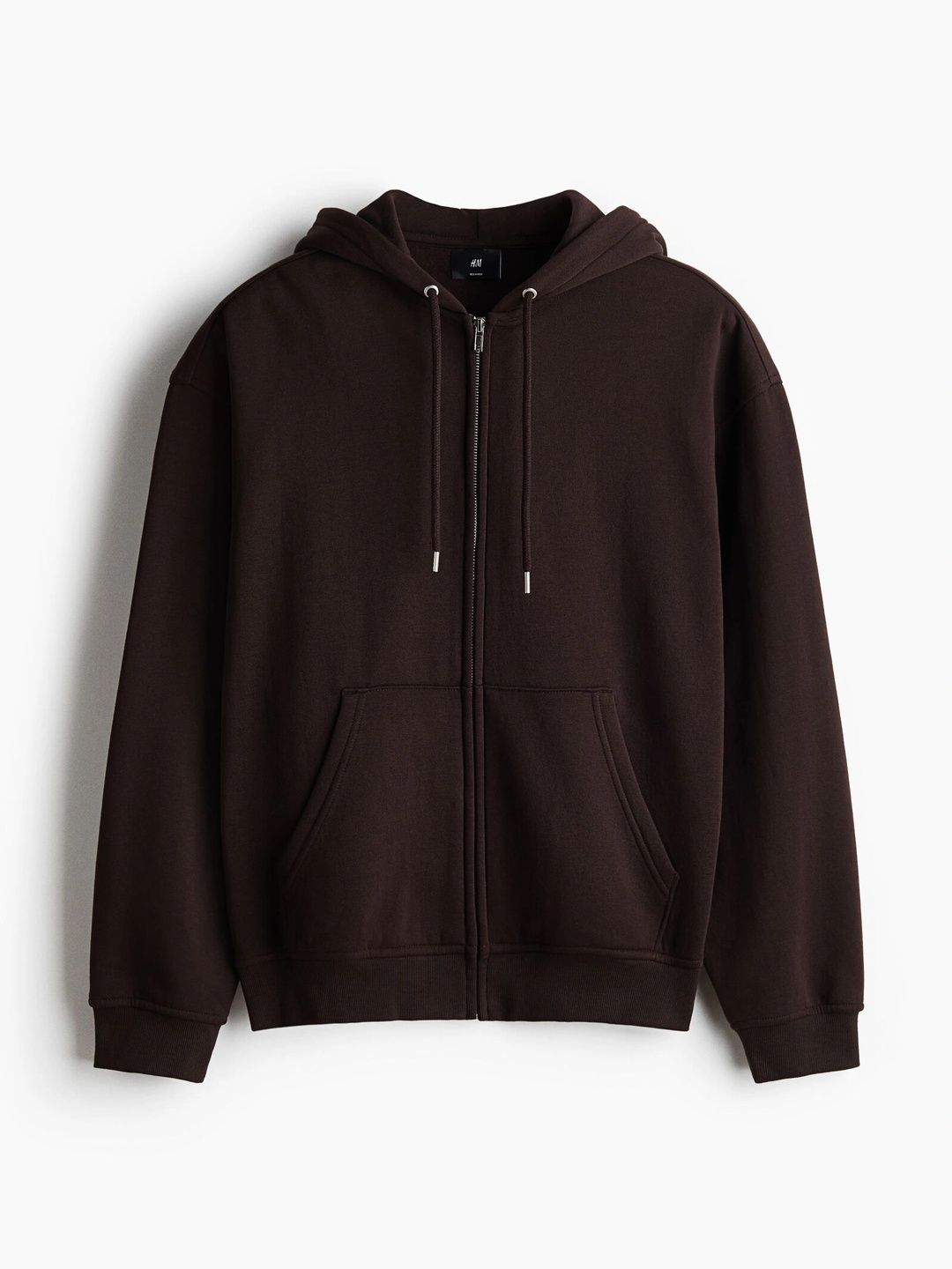 H&M Men Loose  Fit Zip-Through Hoodie