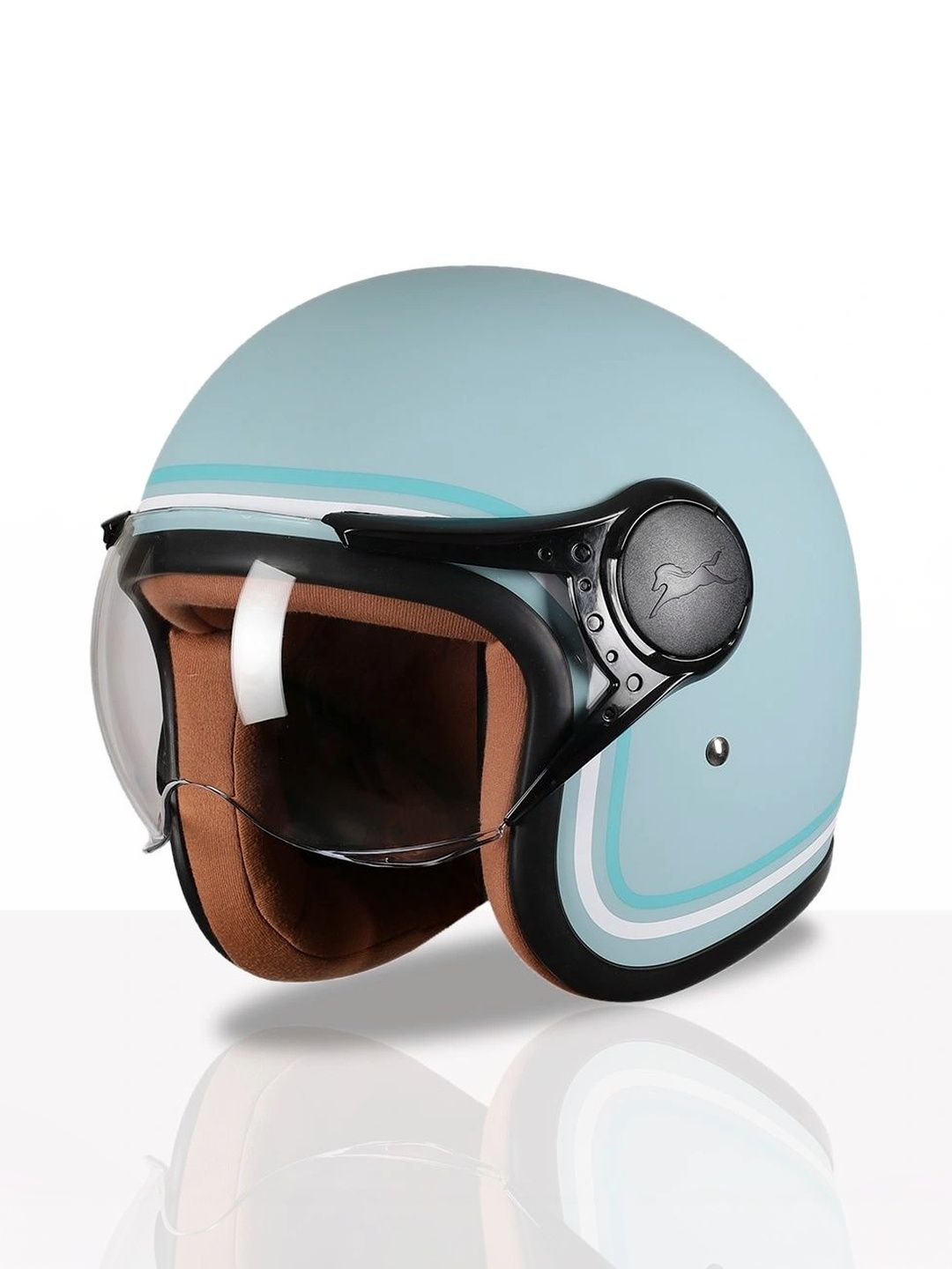 TVS  Open Face Lightweight Helmet