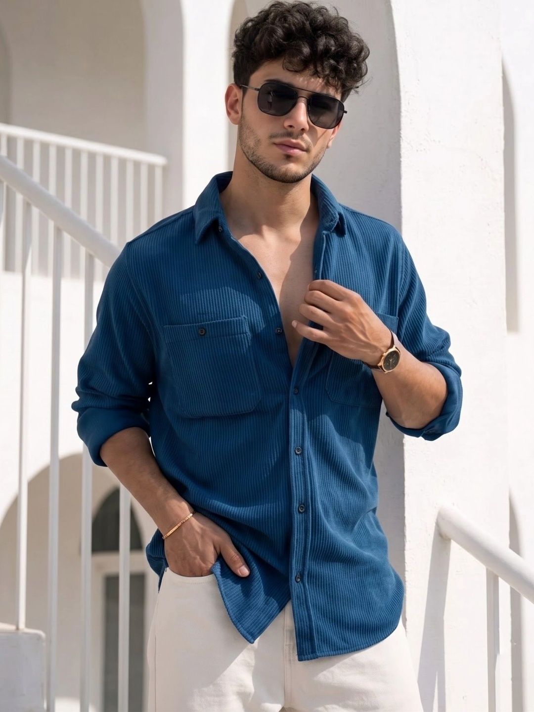 Zombom Men Standard Casual Shirt