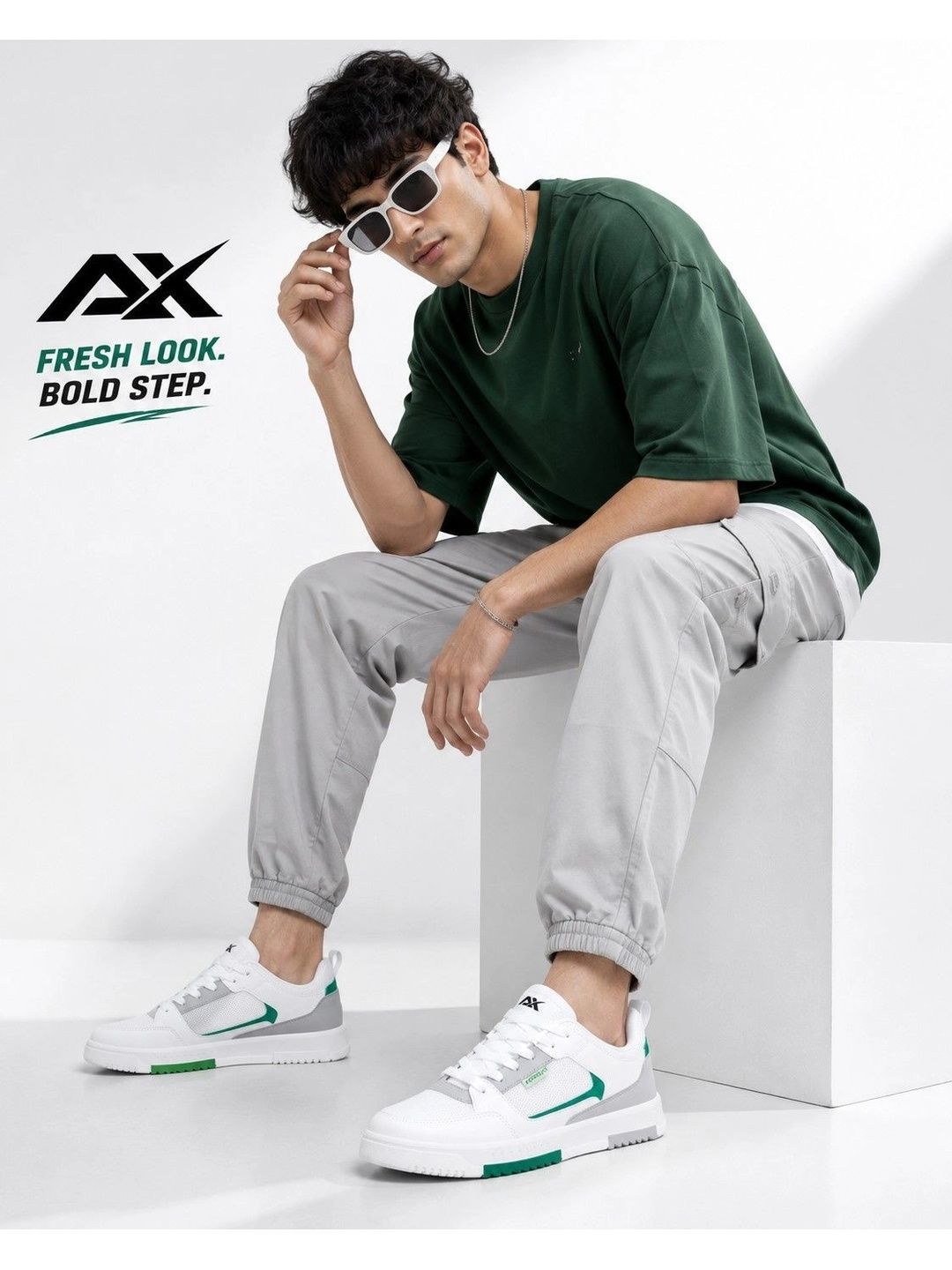 AIRBELL X AIRX Men Colourblocked Sneakers
