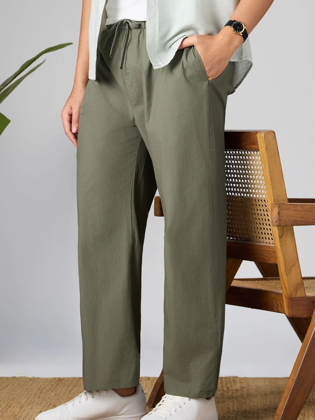 Buy XYXX Zen Men Cotton Solid Relaxed Pant - Lounge Pants for Men