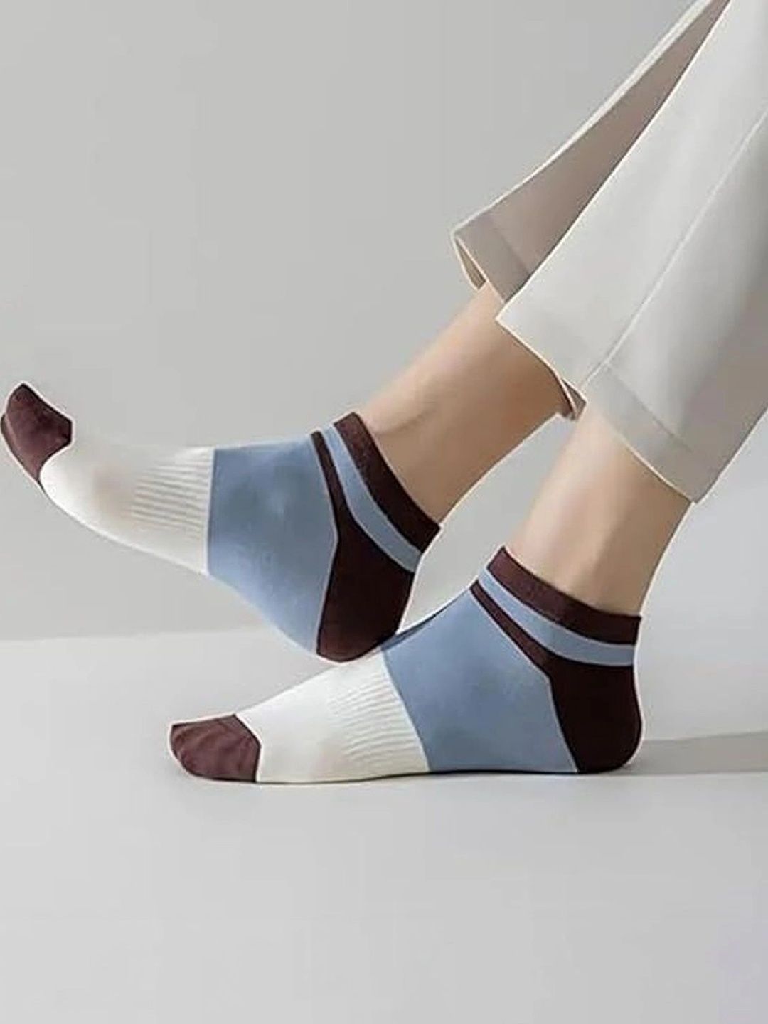 Sloxie Men Pack of 5 Cotton Assorted Socks