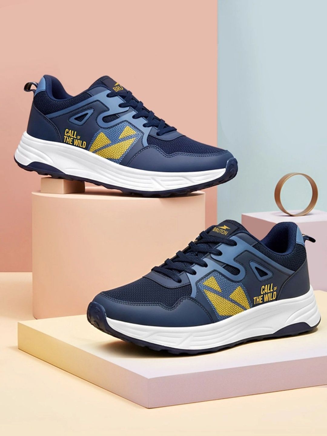 Bruton Men Mesh Running Shoes