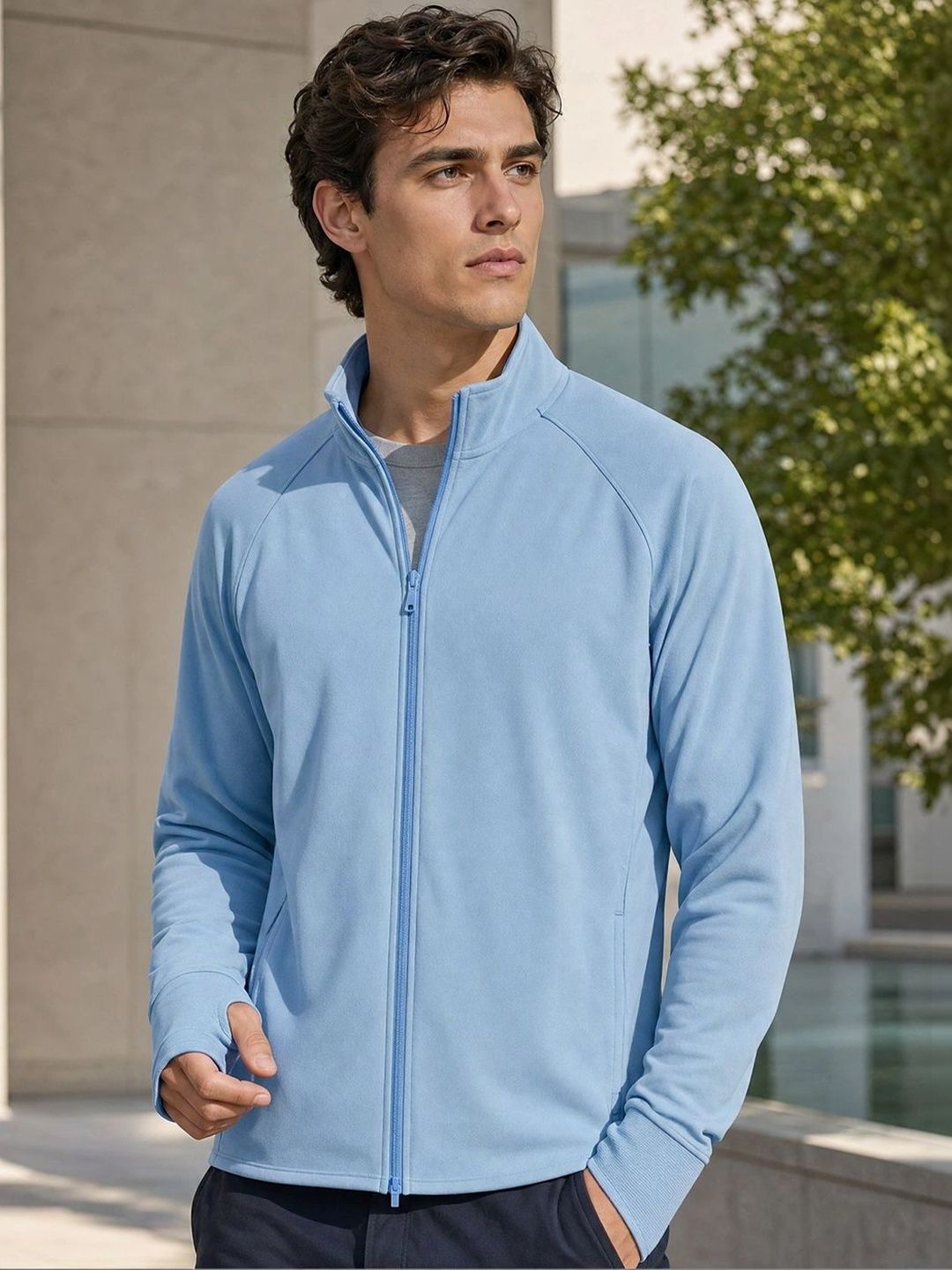 NOBERO Men Lightweight Sporty Jacket