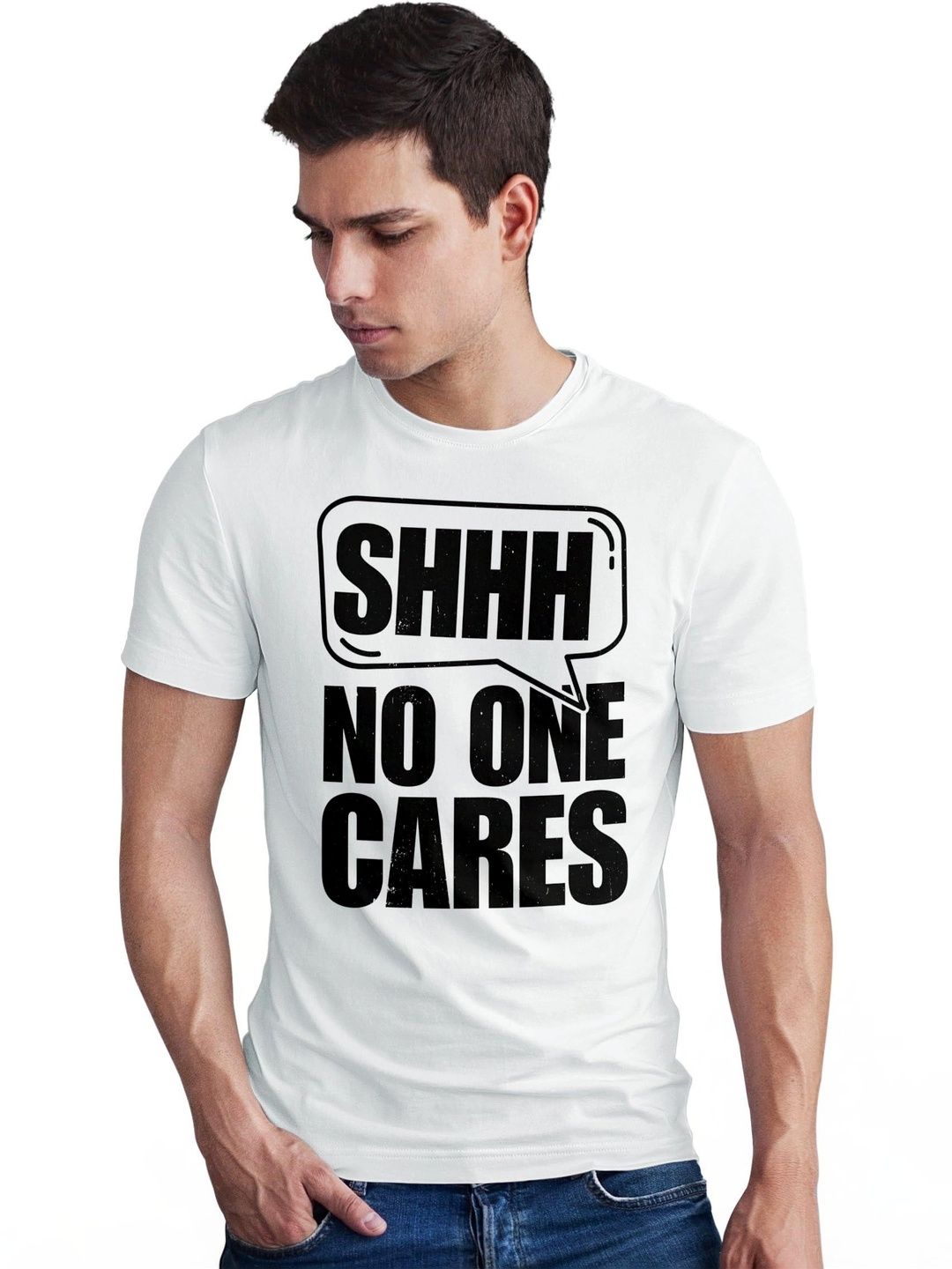 Seekbuylove Men Typography Printed T-shirt