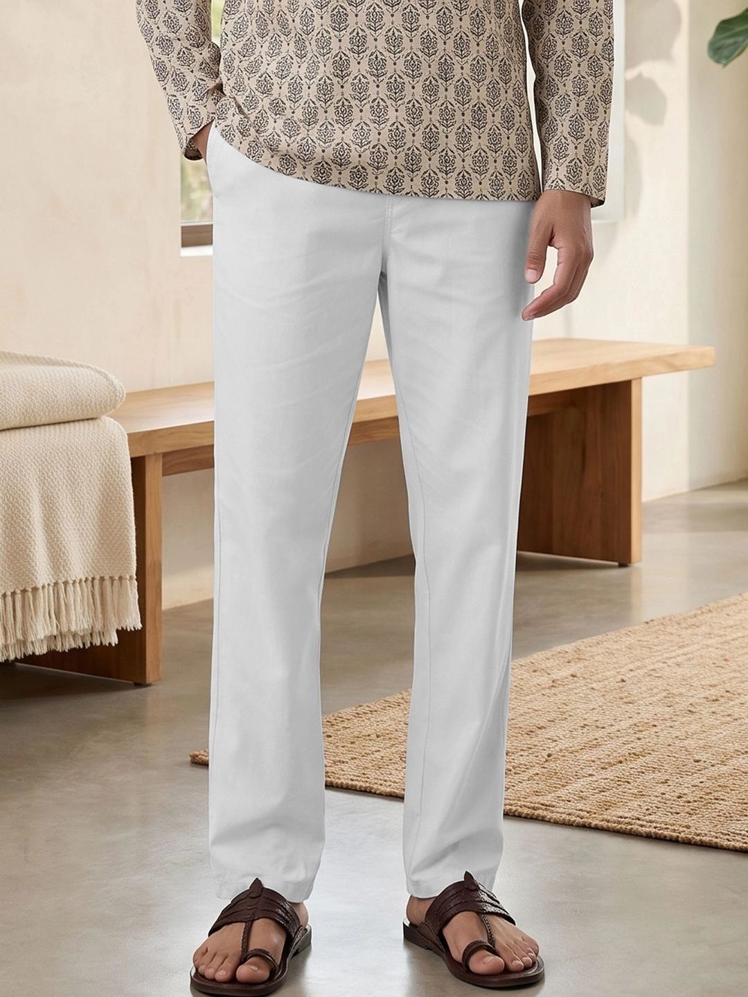XYXX Mid-Rise Cotton Lounge Pants