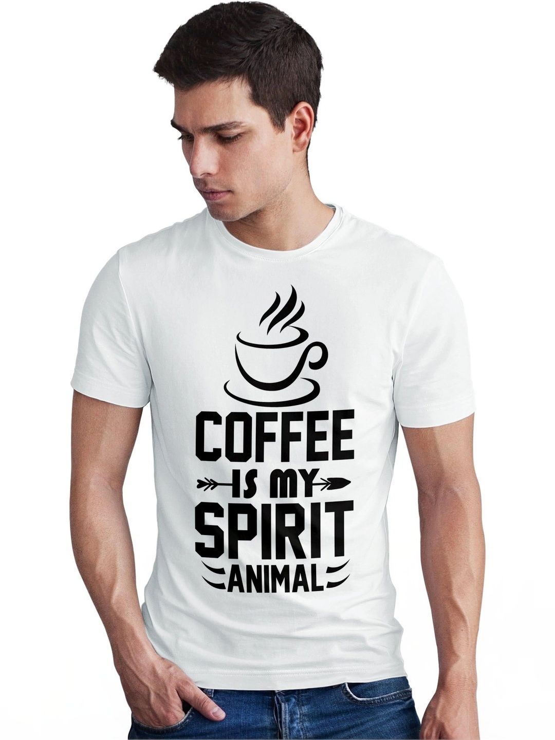 Seekbuylove Men Typography Printed T-shirt