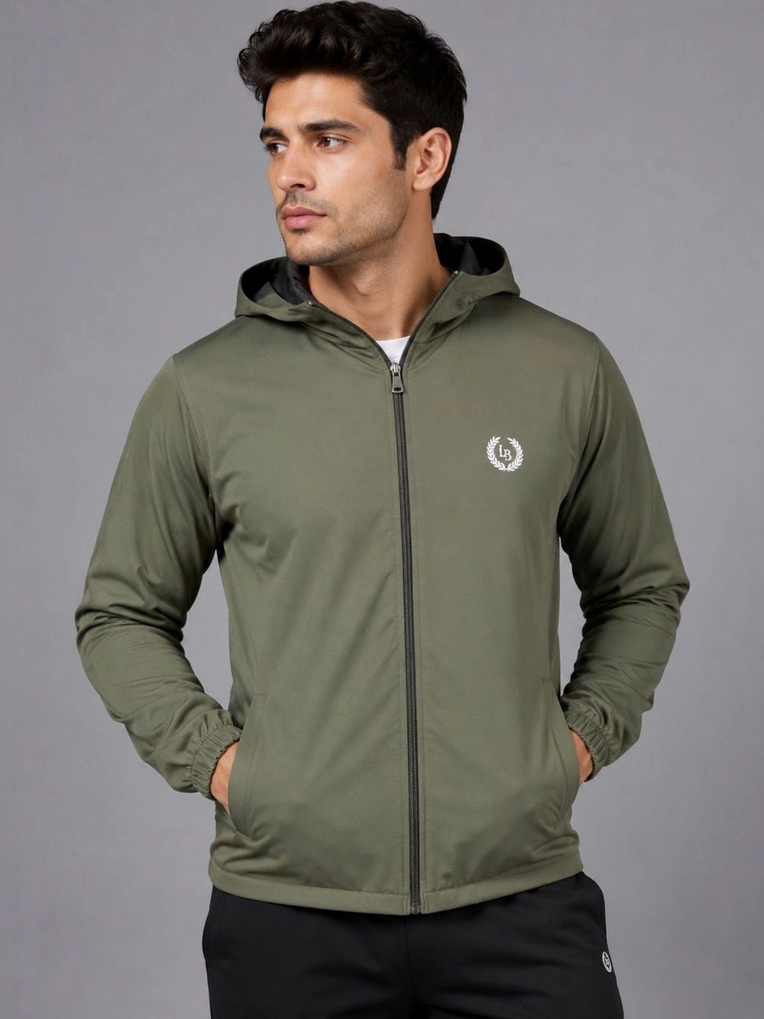 LEE BONEE Men Hooded Windcheater Jacket