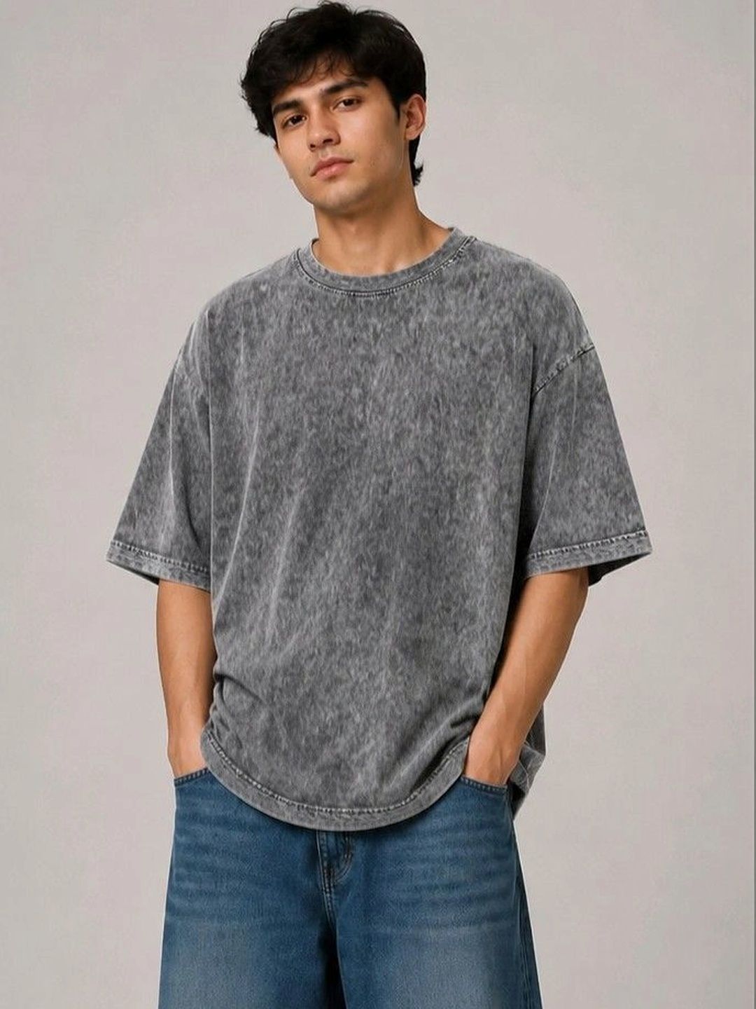 TOGS & TERRE Men Dyed T-shirt