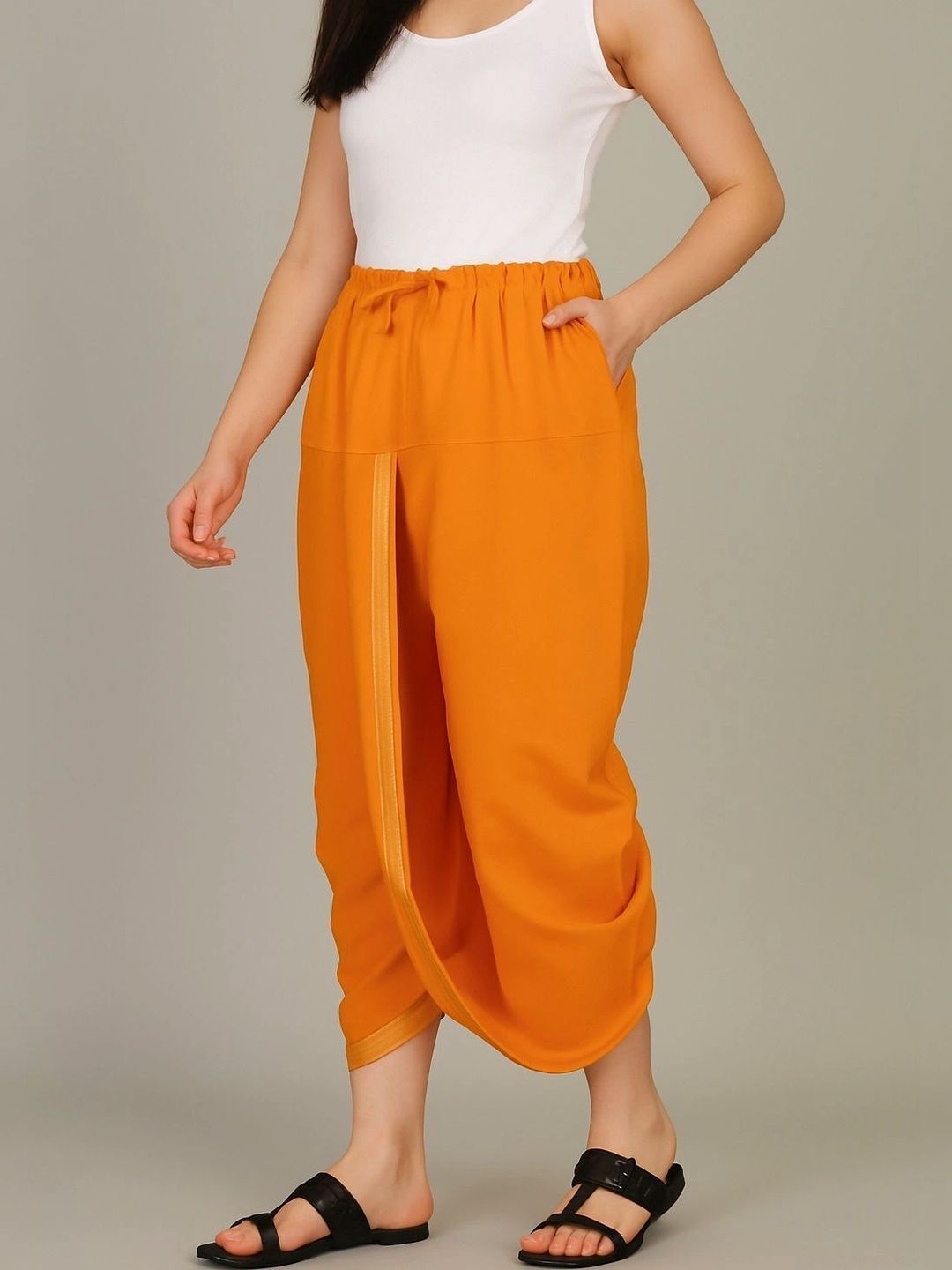 Radhika Handloom Men Dhoti Pants Dhotis