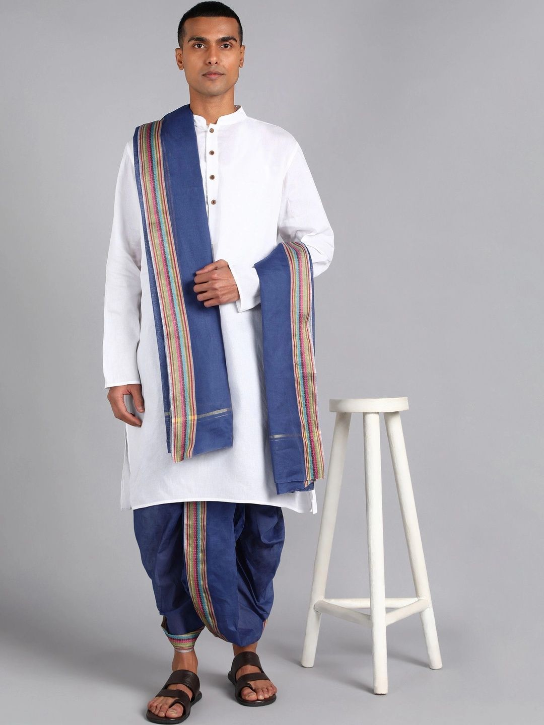 Sac Shree Aparajeet Creations Men Cotton Dhoti Dhotis