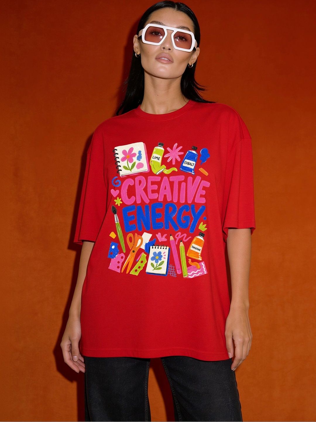 FARDA Unisex Printed T-shirt