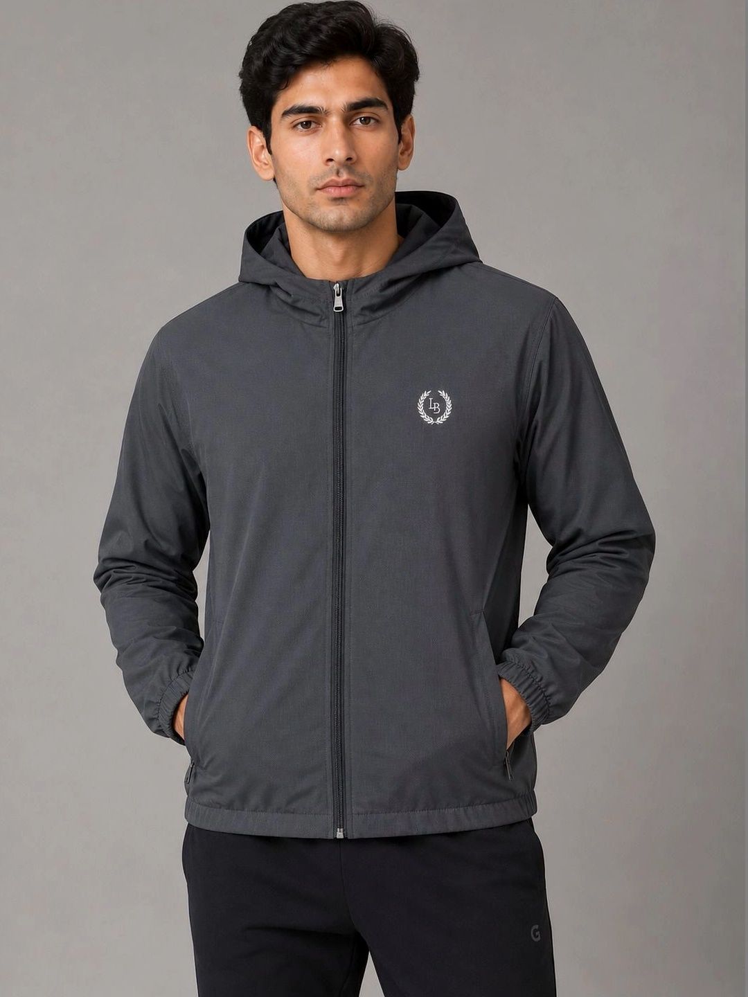 LEE BONEE Men Hooded Windcheater Jacket