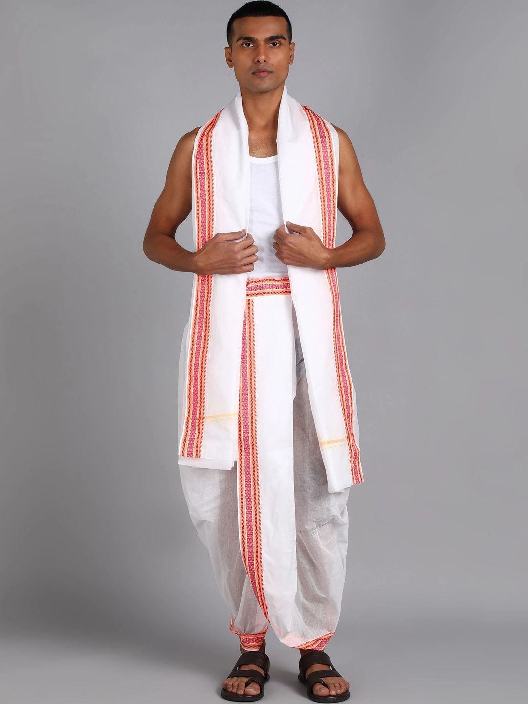 Sac Shree Aparajeet Creations Men Cotton Dhoti Dhotis