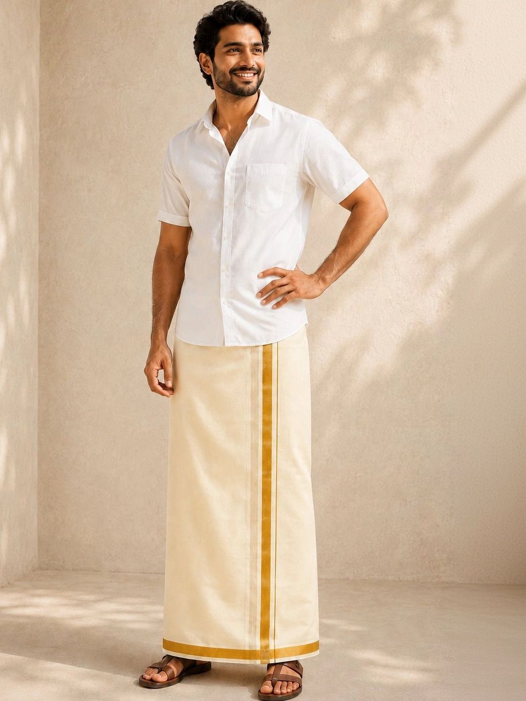 Sac Shree Aparajeet Creations Men Dhoti Dhotis