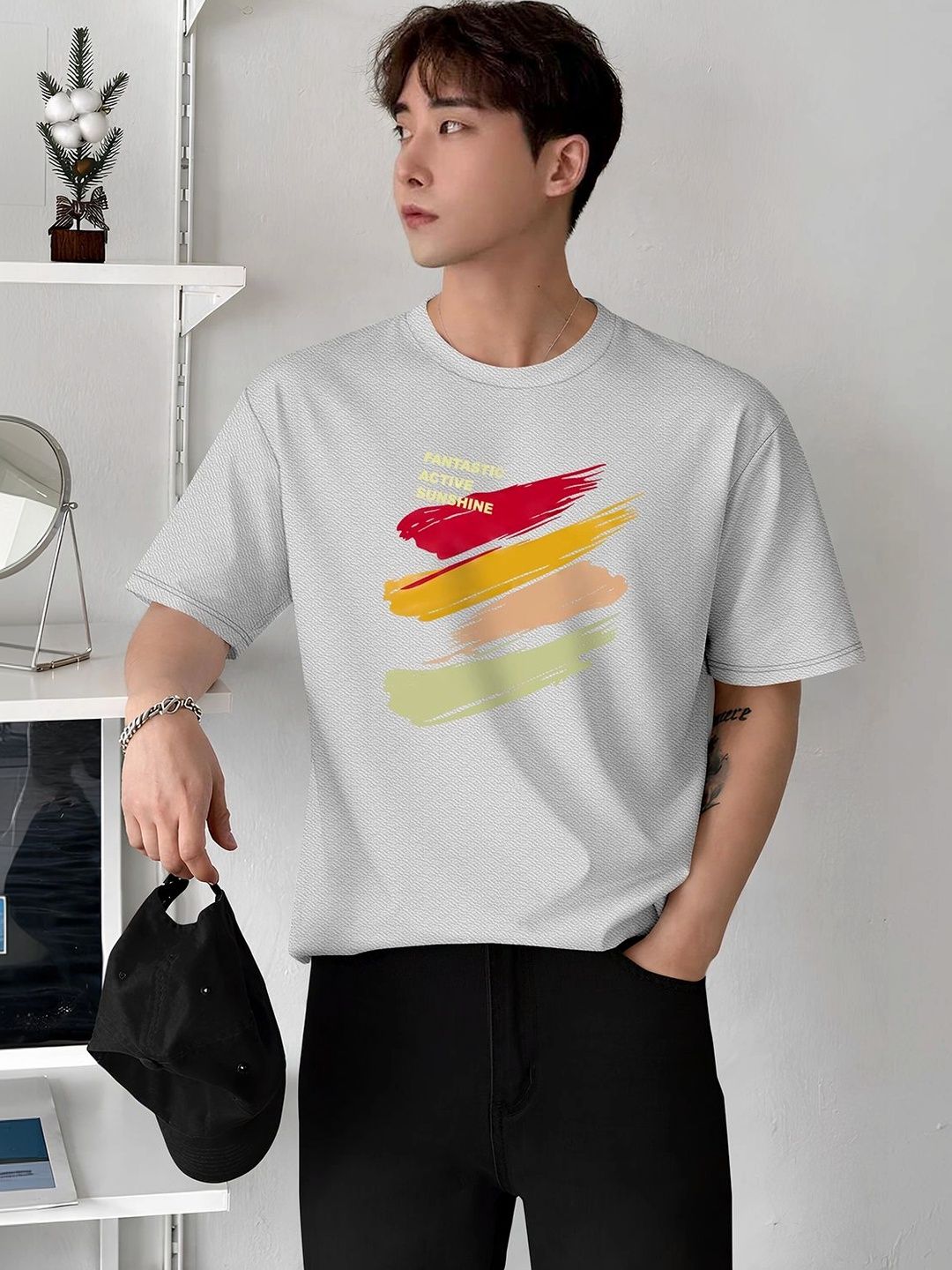 HERE&NOW Men Printed T-shirt