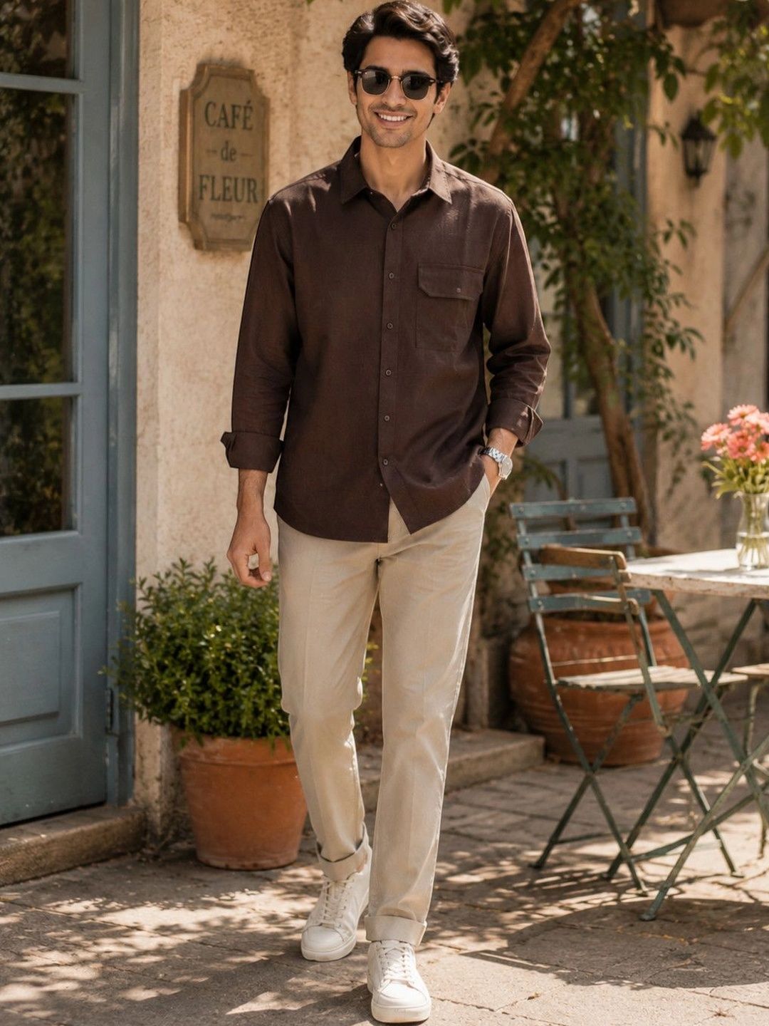 Oxolloxo Oxolloxo Men Standard Casual Shirt