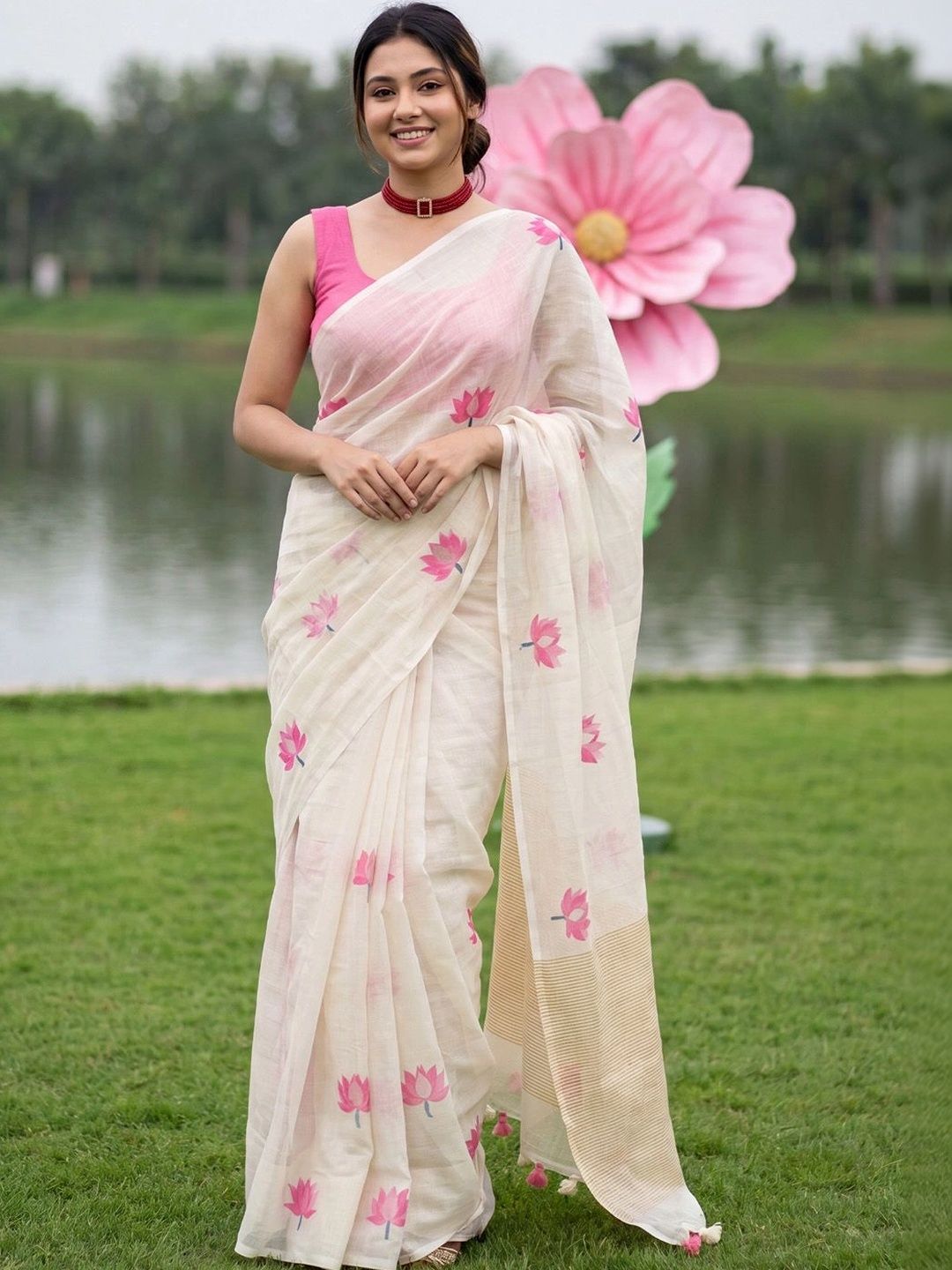 Anouk Rustic Anouk Rustic Floral Designer Saree