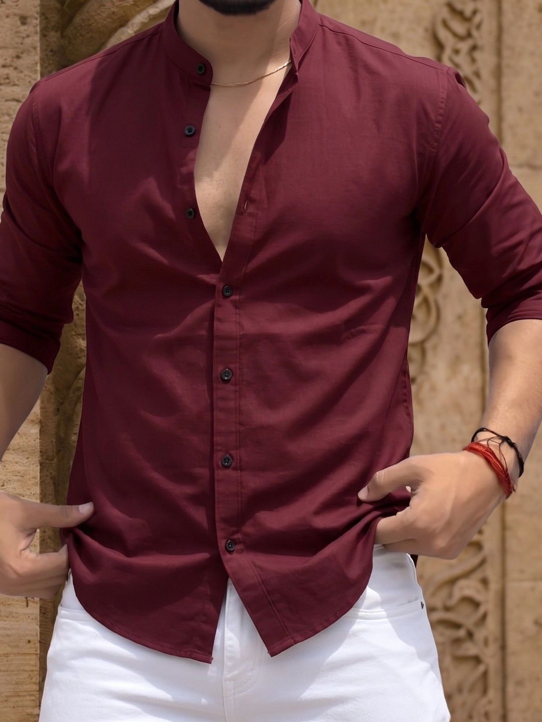 VAAADDO Men Comfort Casual Shirt