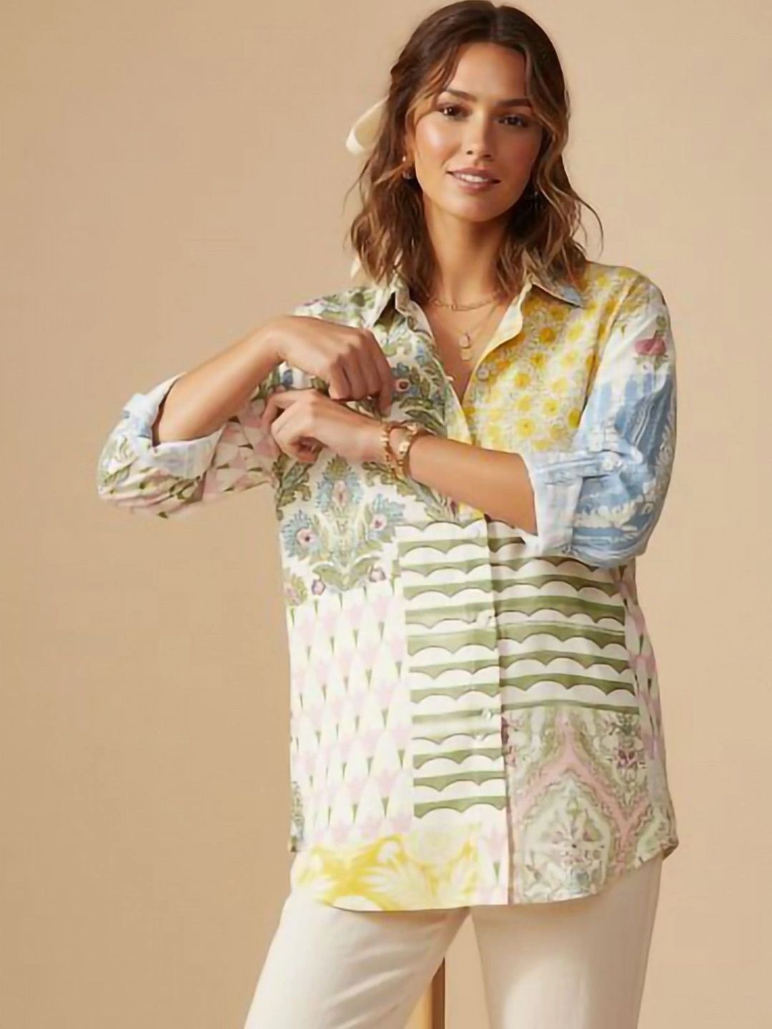 Roadster The Roadster Lifestyle Co. Floral Printed Cotton Shirts