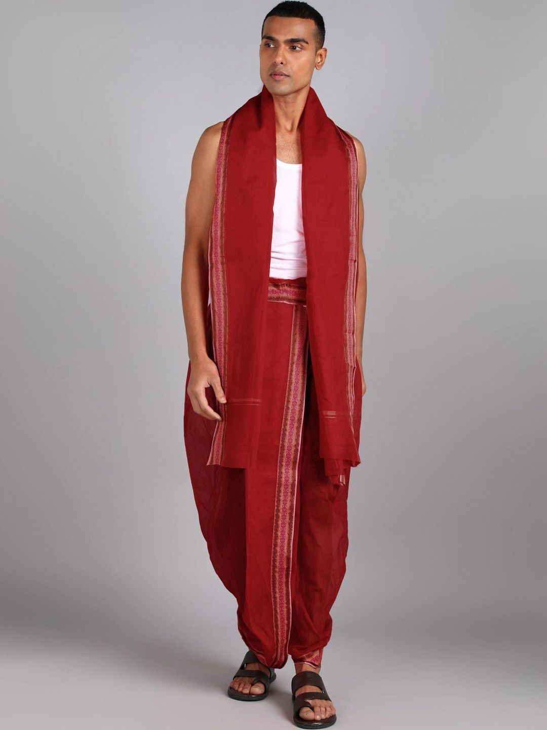 Sac Shree Aparajeet Creations Men Cotton Dhoti Dhotis