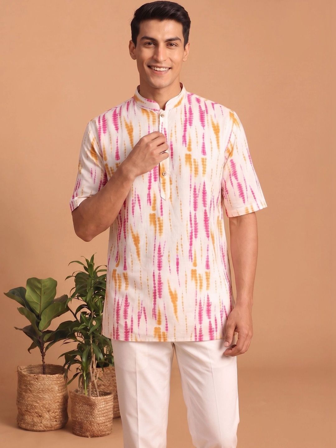 Angasudha Angasudha Men Printed Kurta