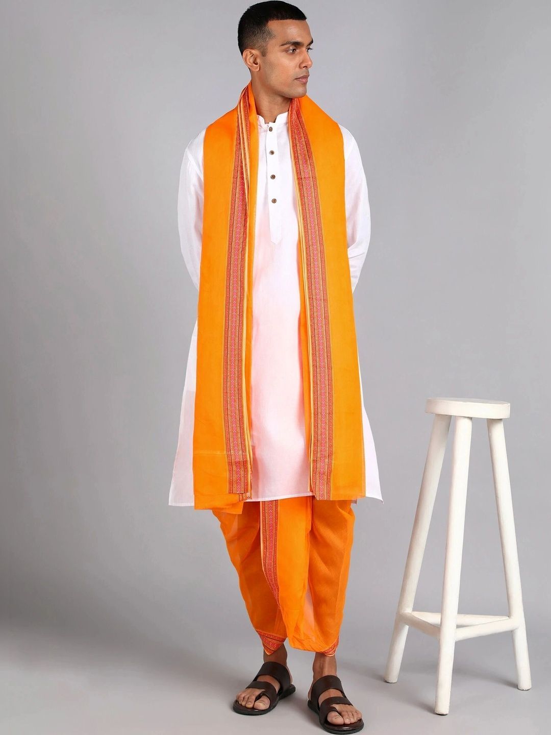 Sac Shree Aparajeet Creations Men Cotton Dhoti Dhotis