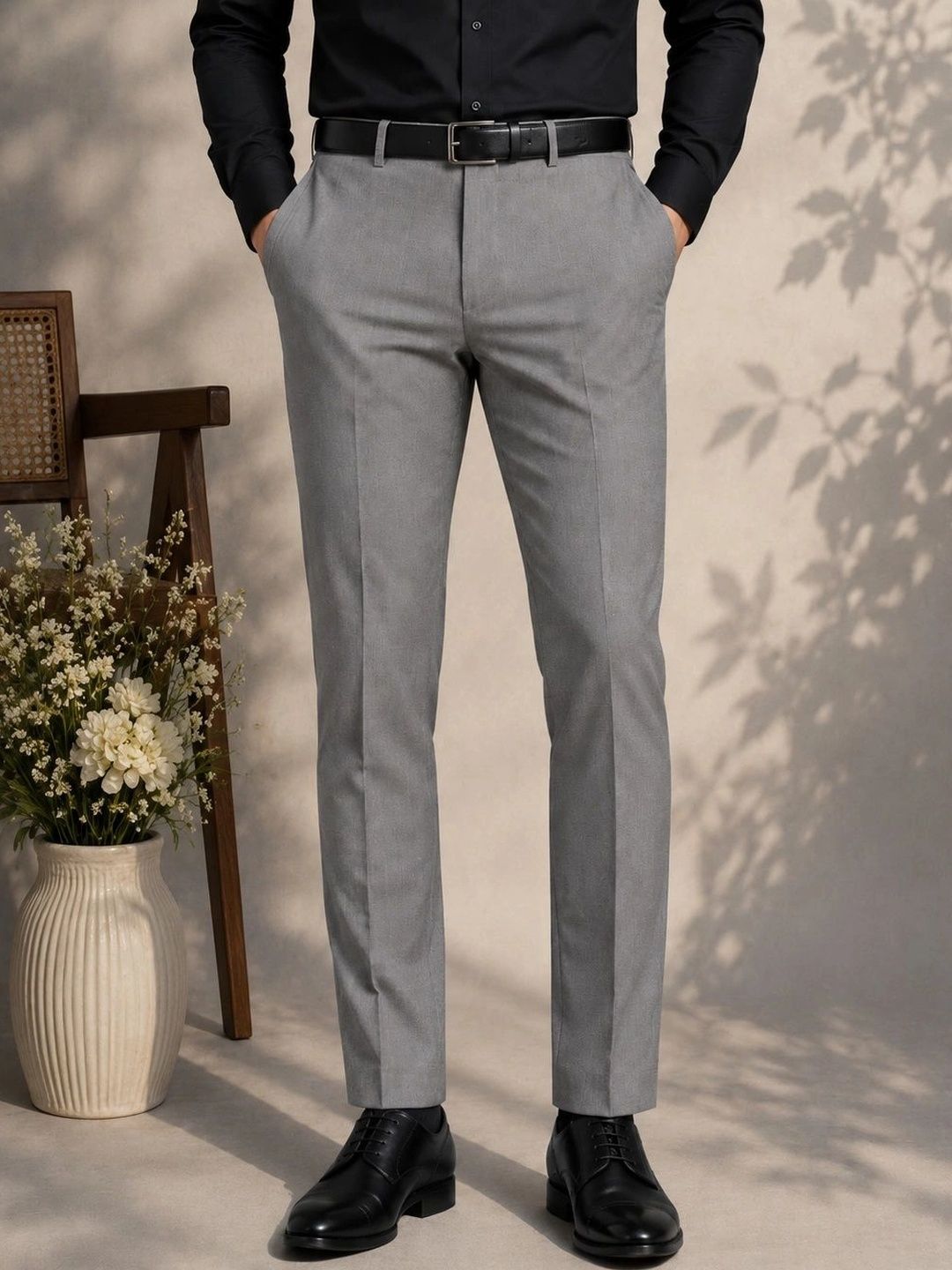 Metronaut Men Easy Wash Trousers