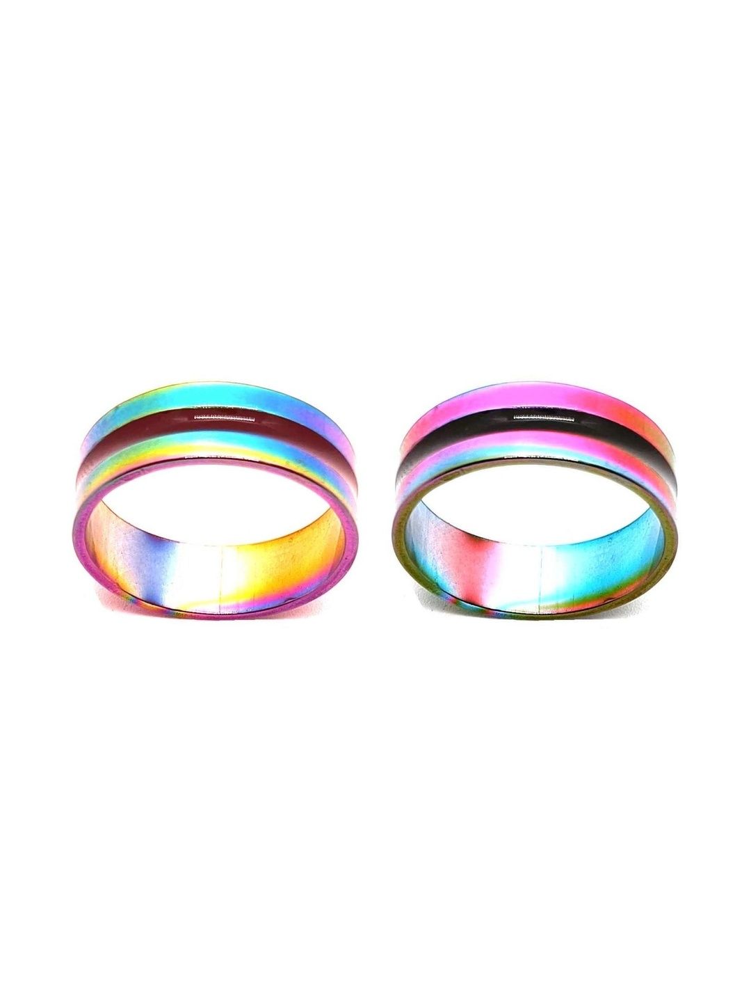 KINGSTYLE IMPEX Women Set of 2 Finger Ring