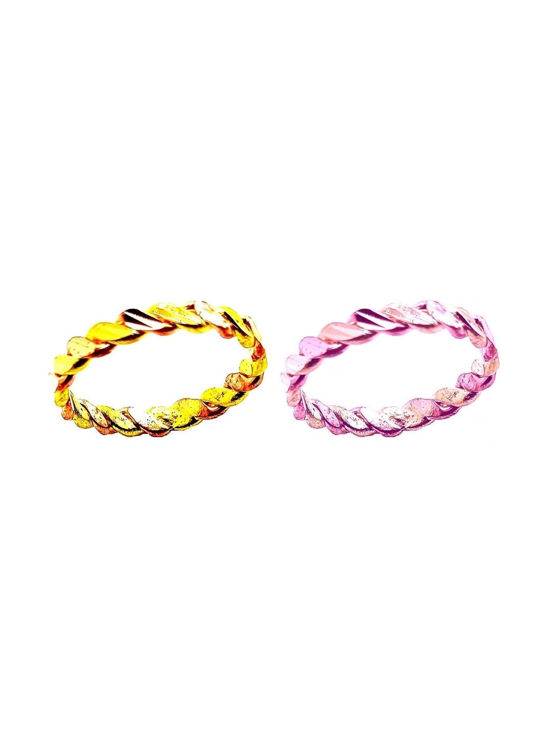 KINGSTYLE IMPEX Women Set of 2 Finger Ring
