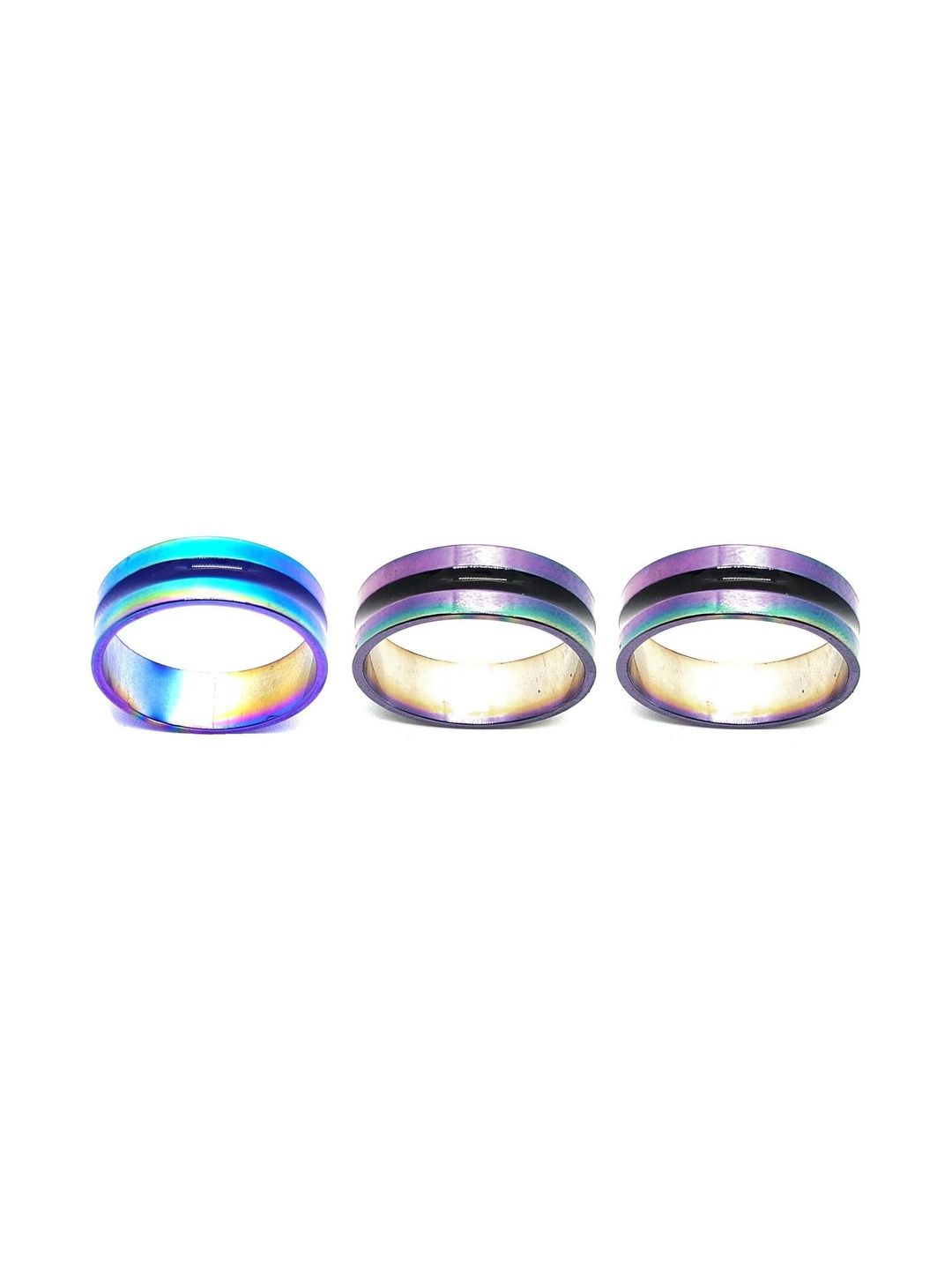 KINGSTYLE IMPEX Women Set of 3 Finger Ring