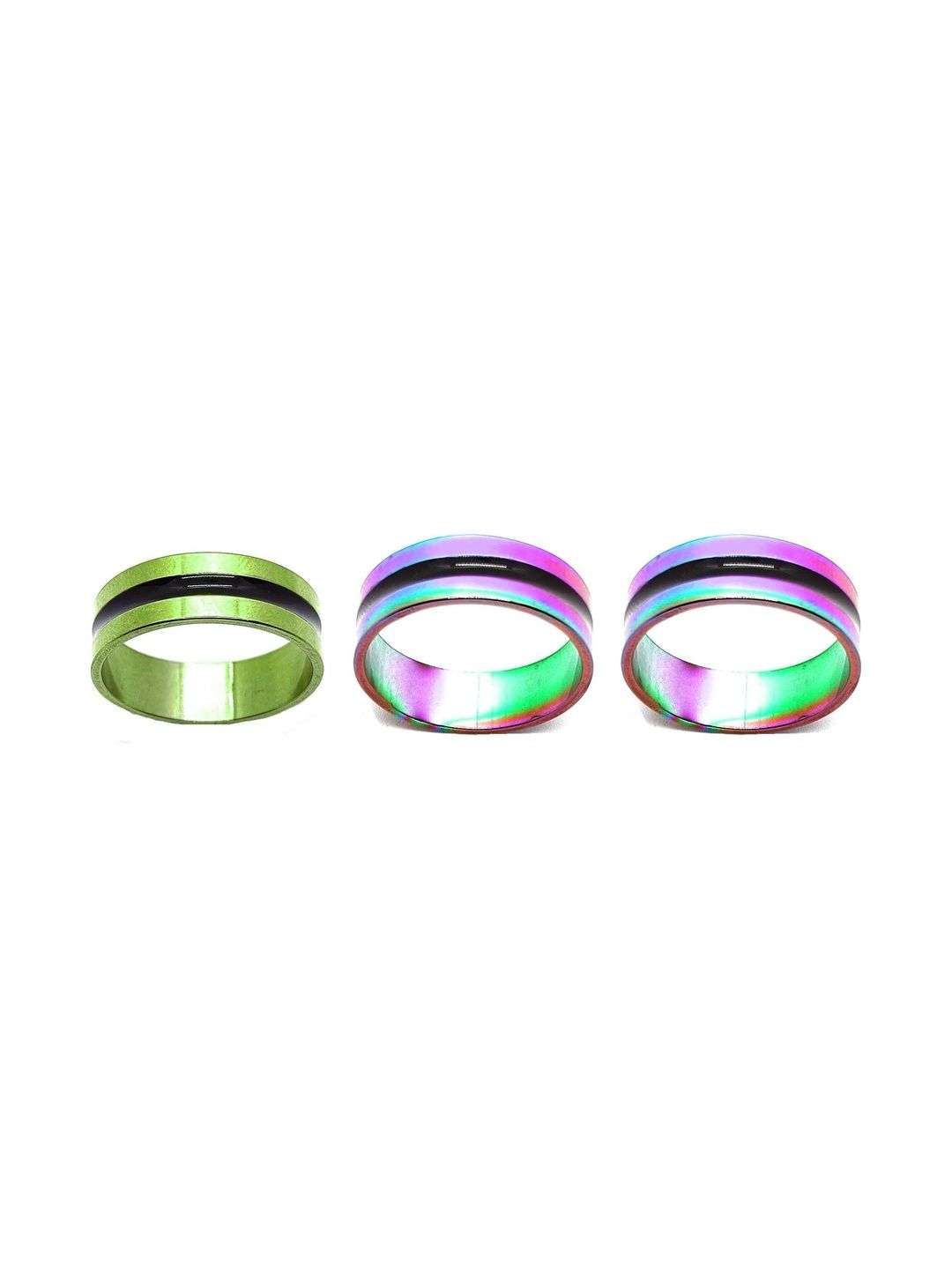KINGSTYLE IMPEX Women Set of 3 Finger Ring