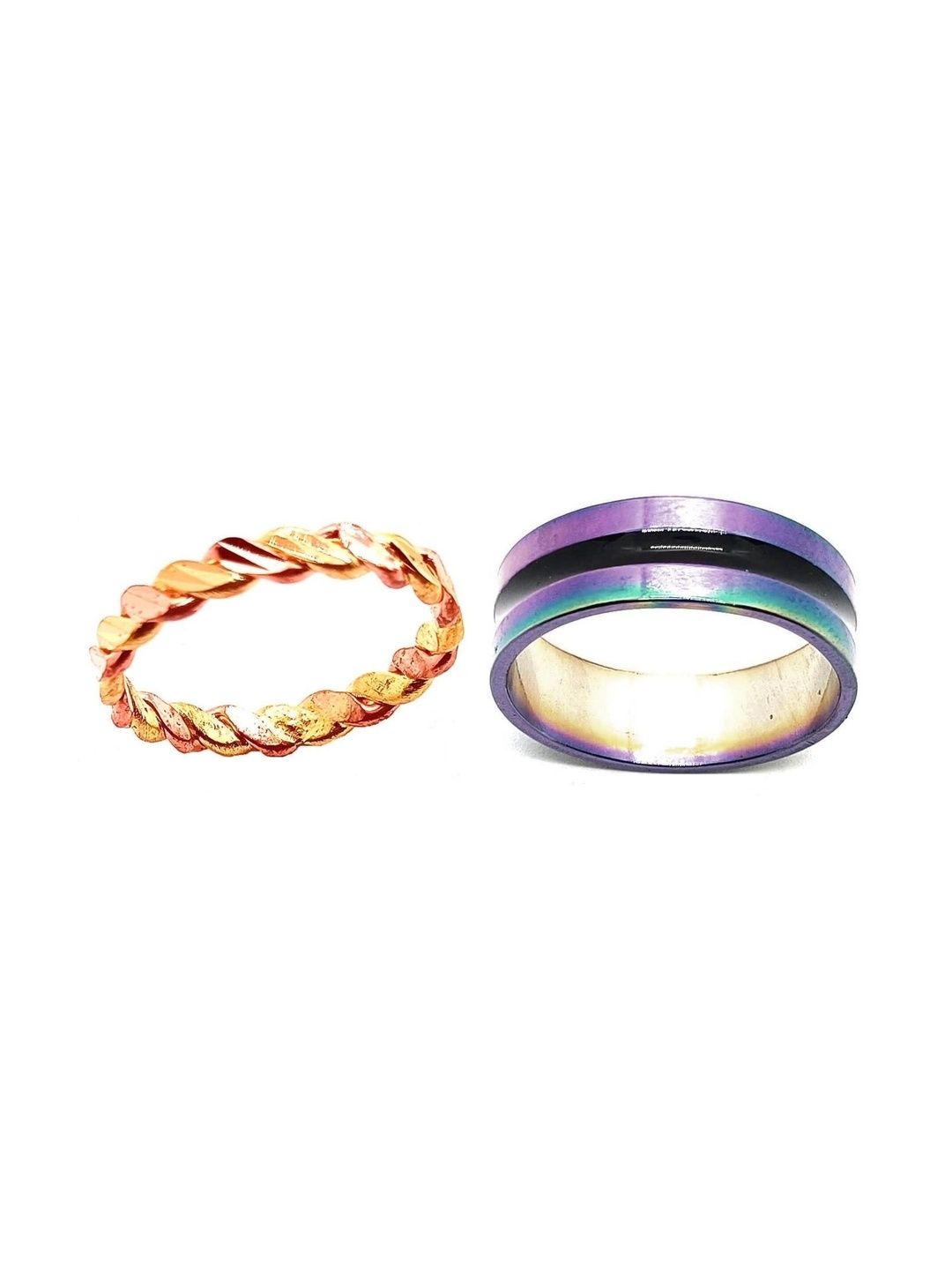 KINGSTYLE IMPEX Women Set of 2 Finger Ring