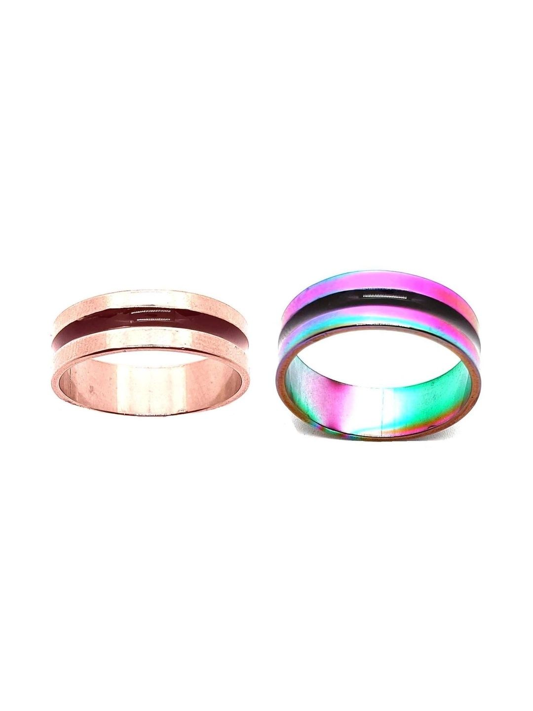 KINGSTYLE IMPEX Women Set of 2 Finger Ring