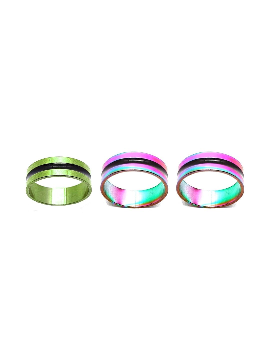 KINGSTYLE IMPEX Women Set of 3 Finger Ring