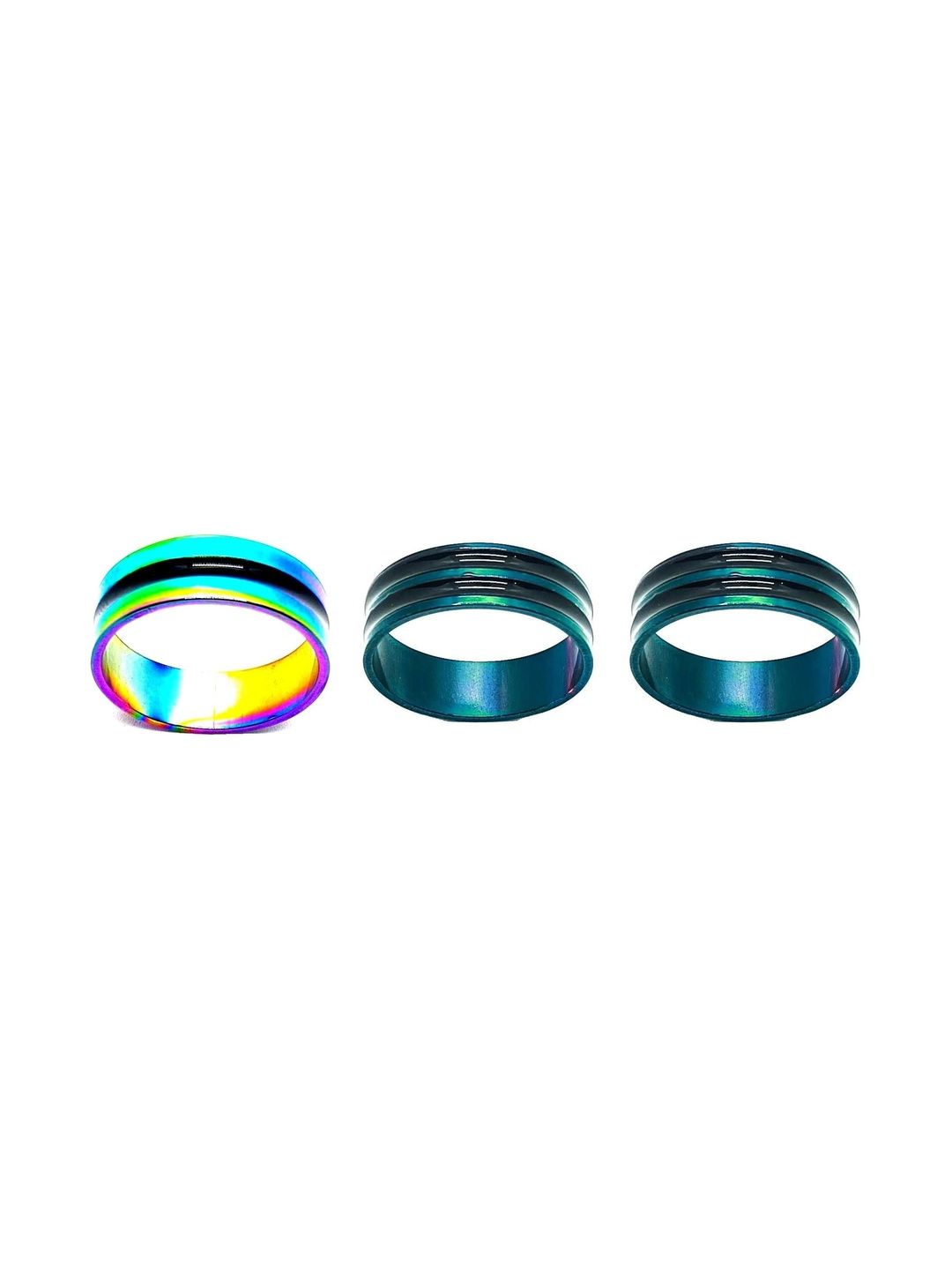 KINGSTYLE IMPEX Women Set of 3 Finger Ring