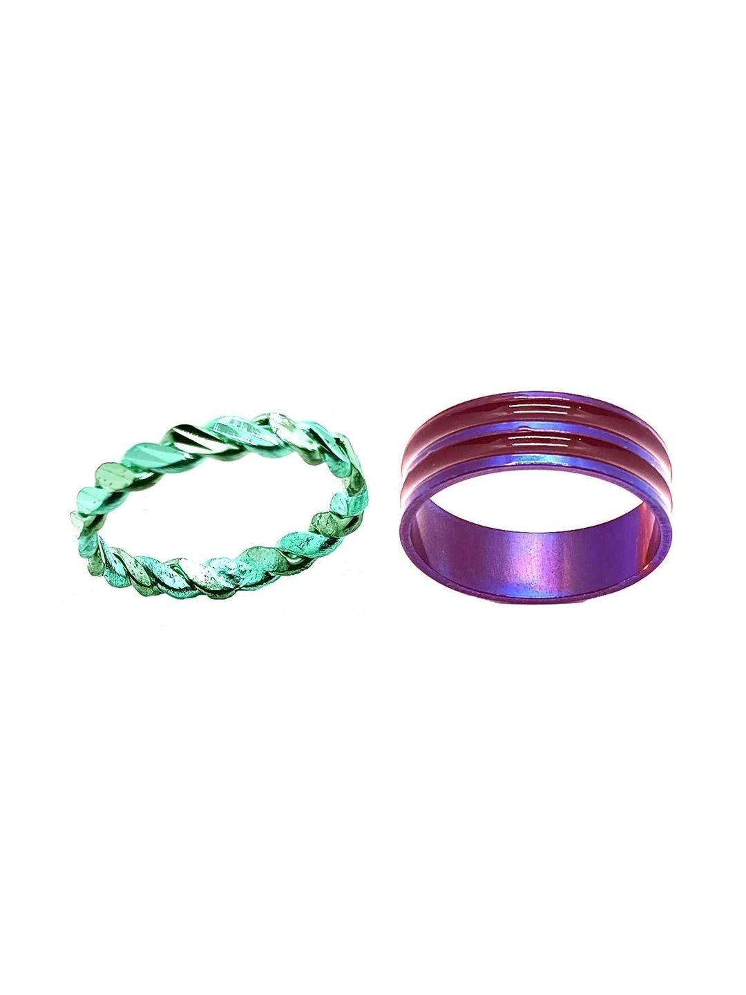 KINGSTYLE IMPEX Women Set of 2 Finger Ring
