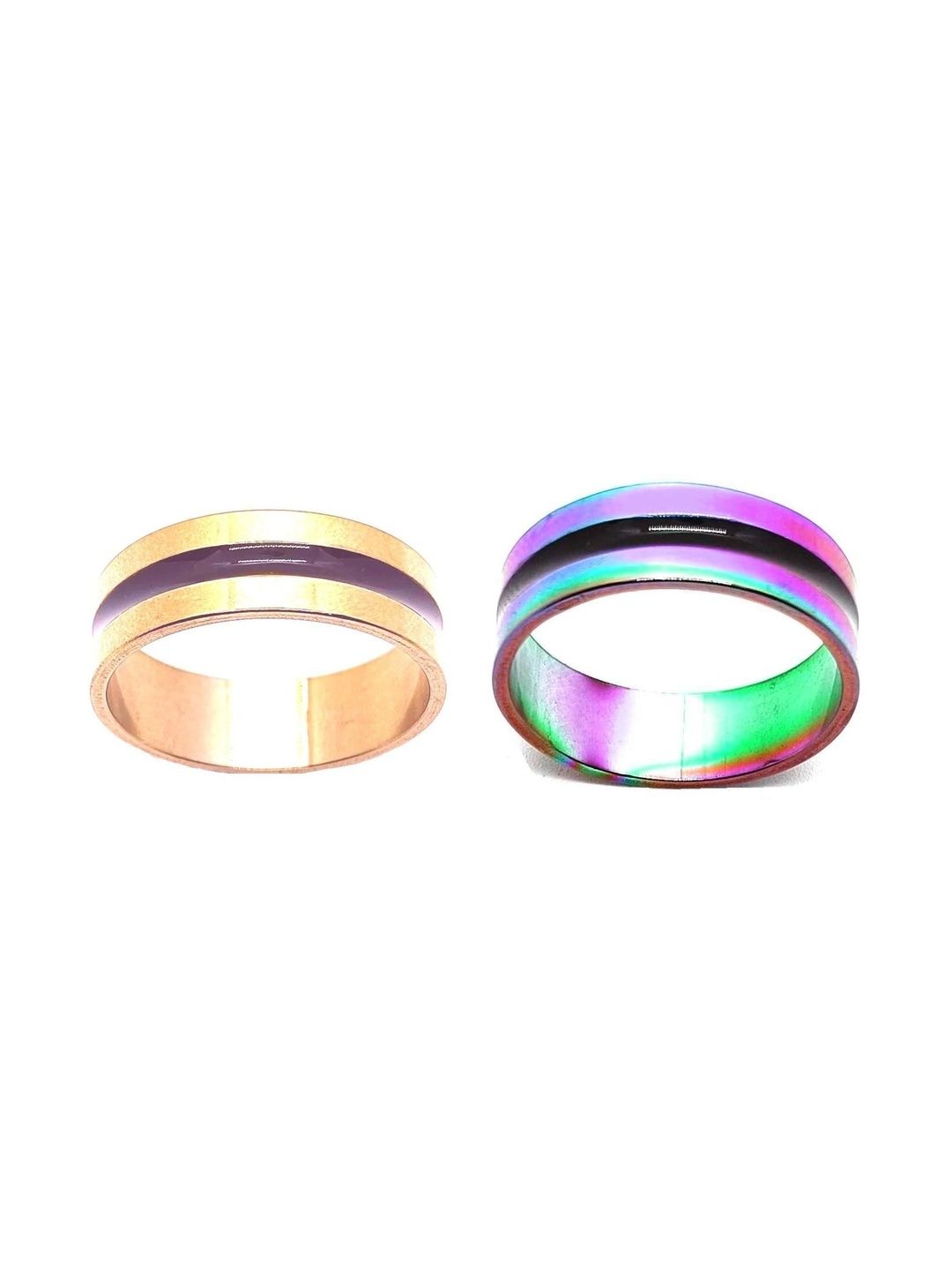 KINGSTYLE IMPEX Women Set of 2 Finger Ring