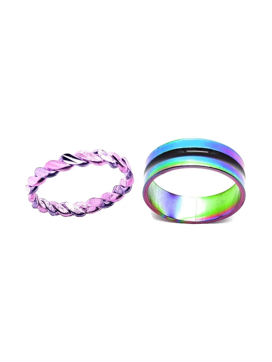 KINGSTYLE IMPEX Women Set of 2 Finger Ring