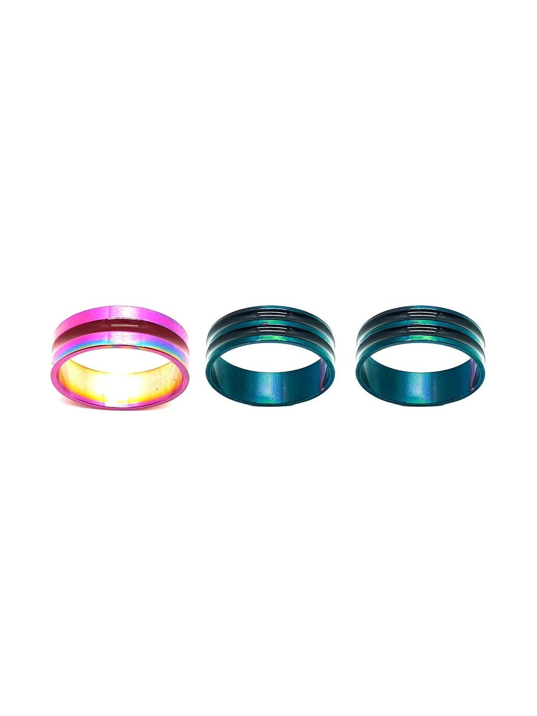 KINGSTYLE IMPEX Women Set of 3 Finger Ring