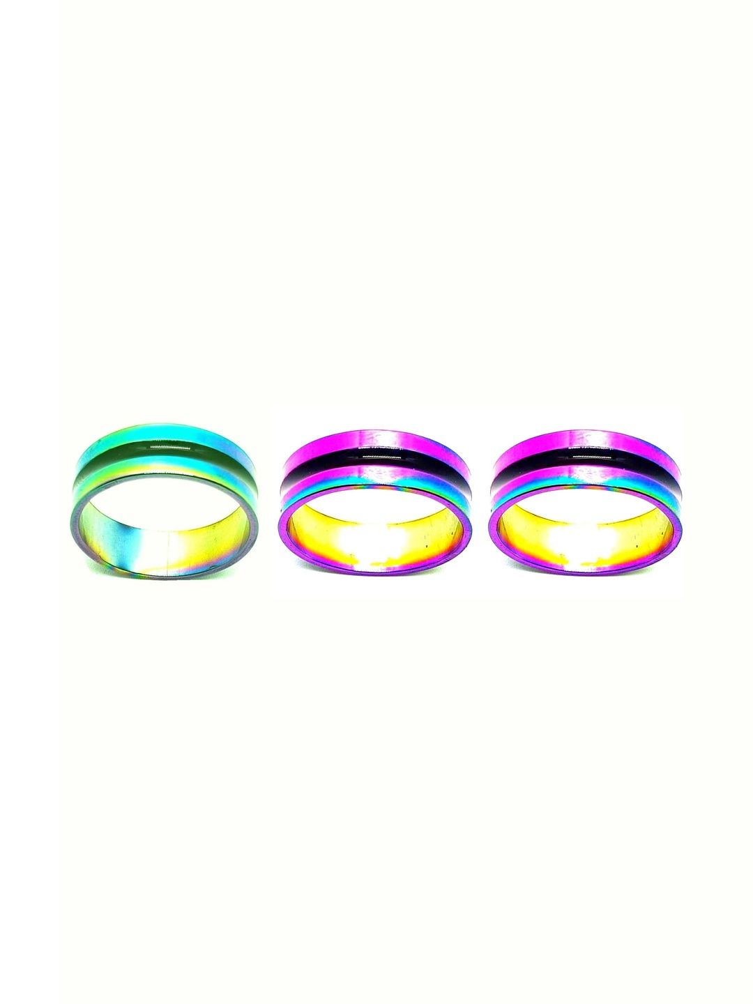 KINGSTYLE IMPEX Women Set of 3 Finger Ring