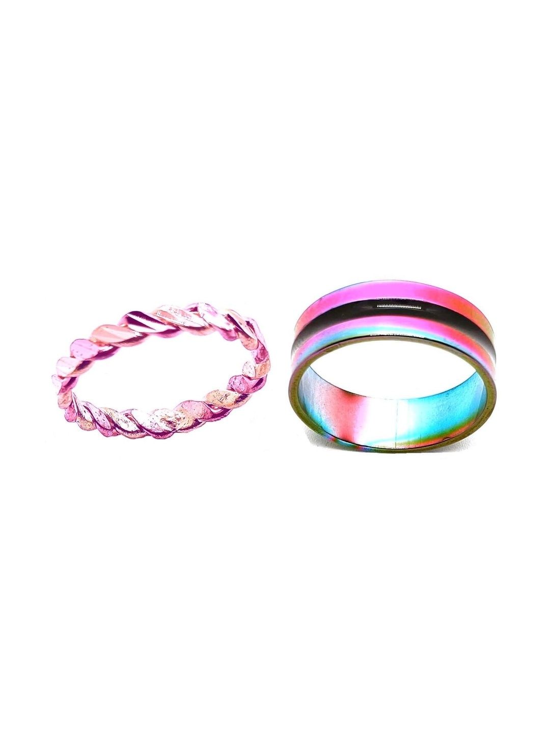 KINGSTYLE IMPEX Women Set of 2 Finger Ring