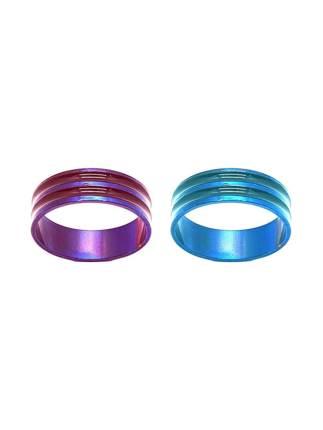 KINGSTYLE IMPEX Women Set of 2 Finger Ring