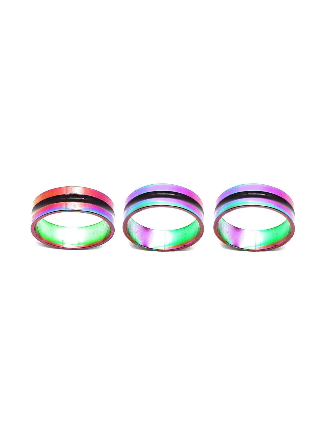 KINGSTYLE IMPEX Women Set of 3 Finger Ring
